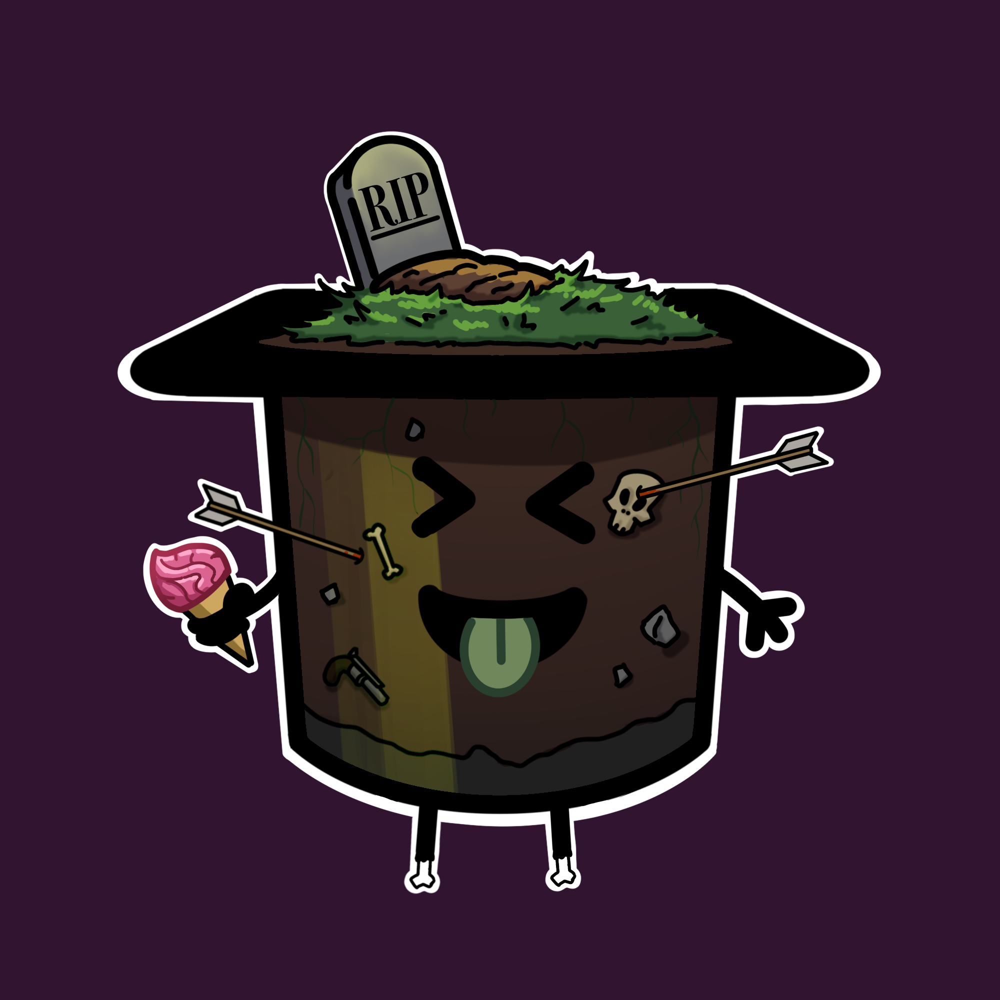 ZombiePuddin #569 NFT on Algorand