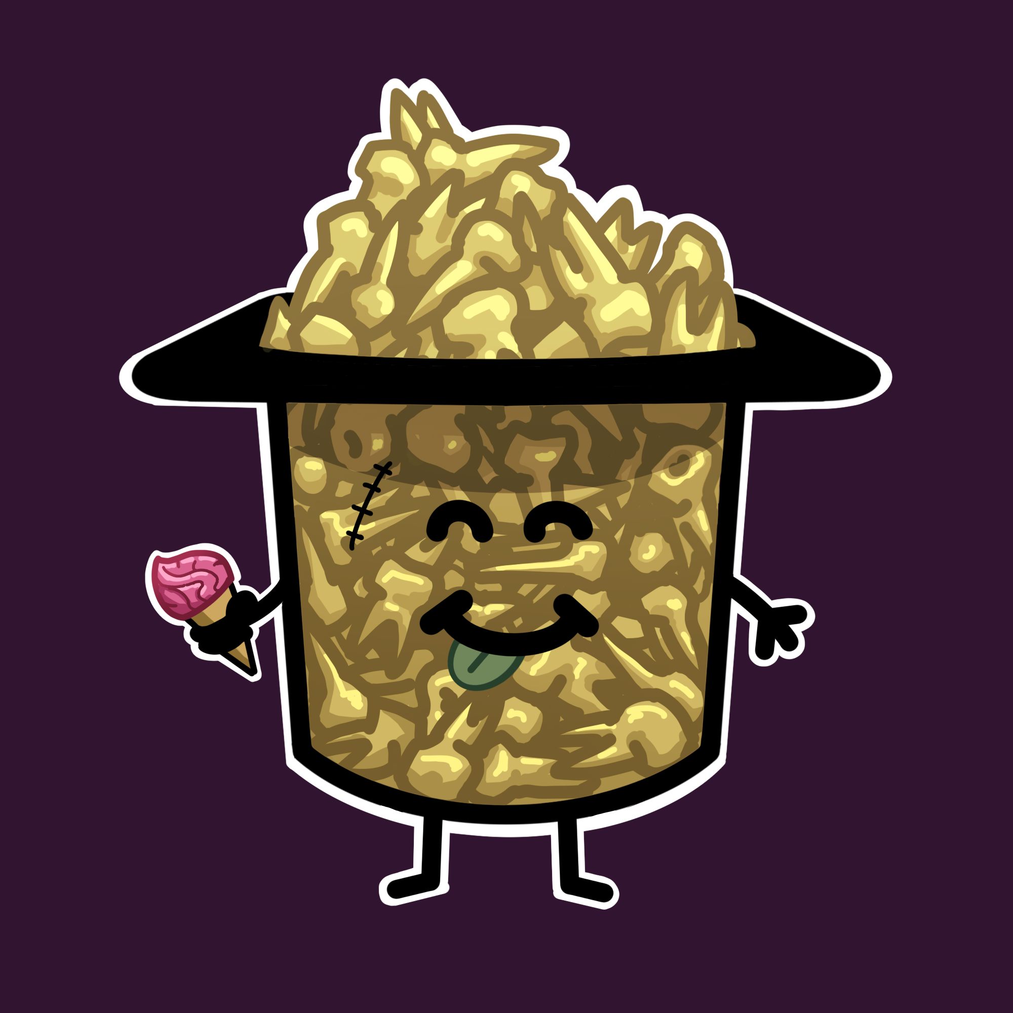 ZombiePuddin #578 NFT on Algorand