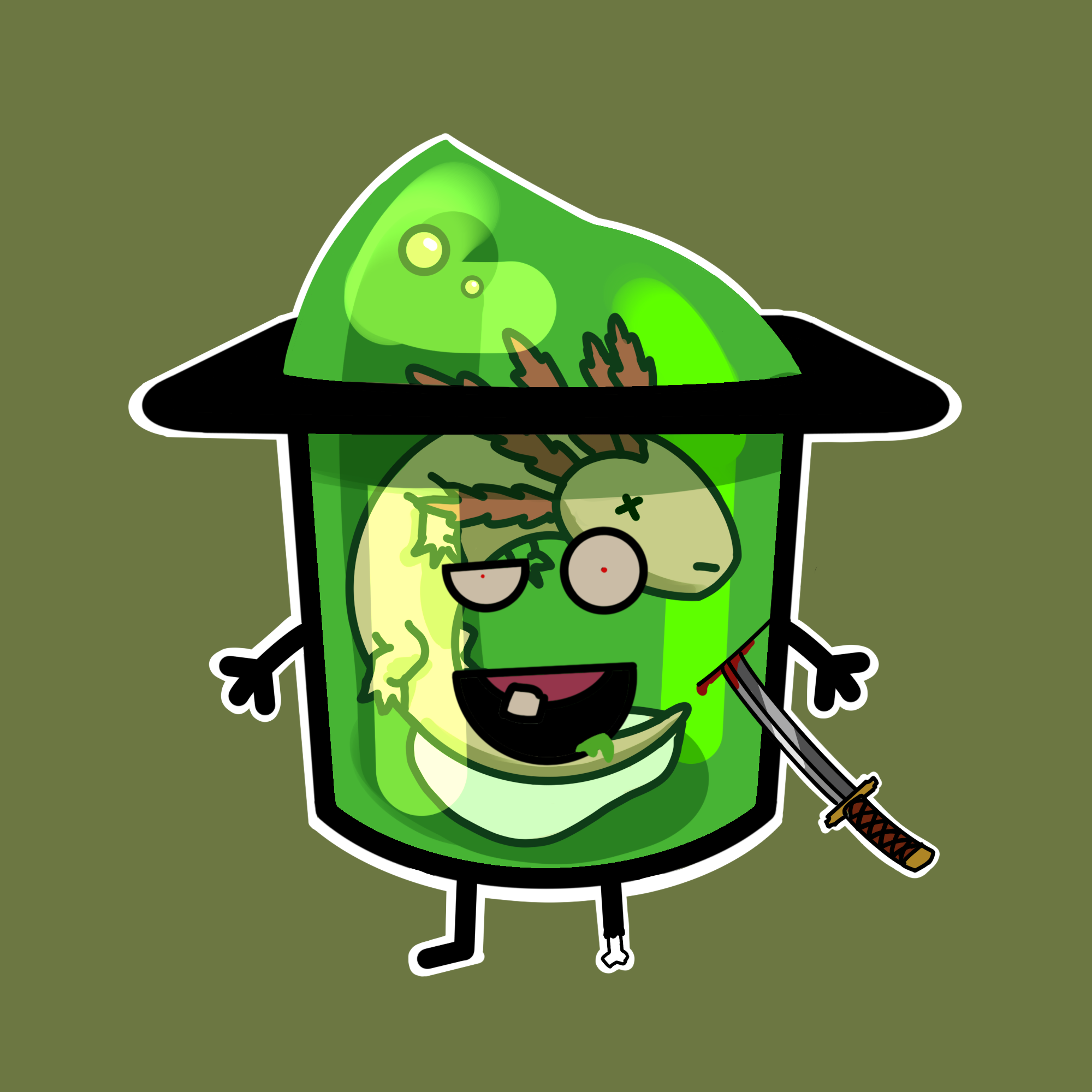 ZombiePuddin #580 NFT on Algorand