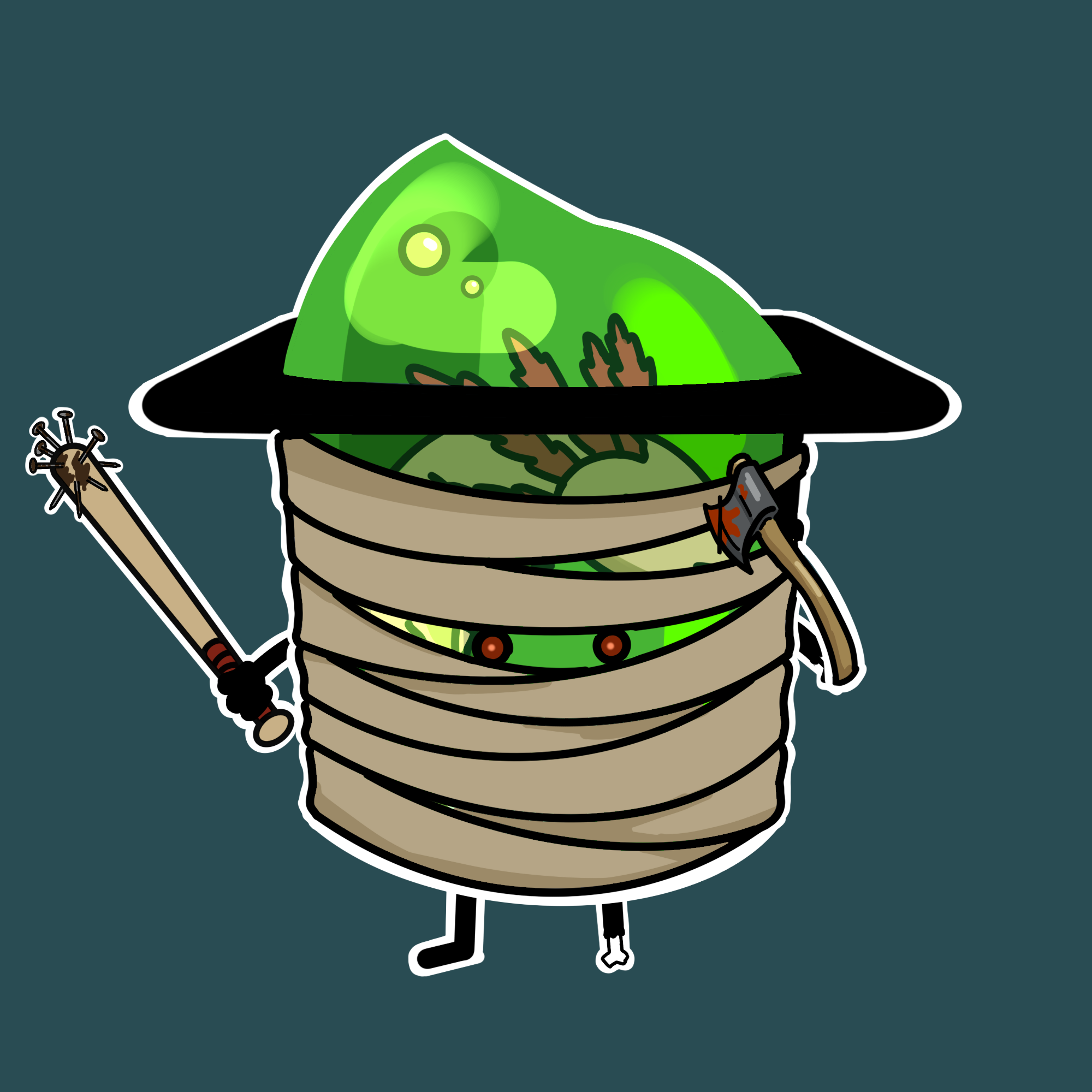 ZombiePuddin #581 NFT on Algorand