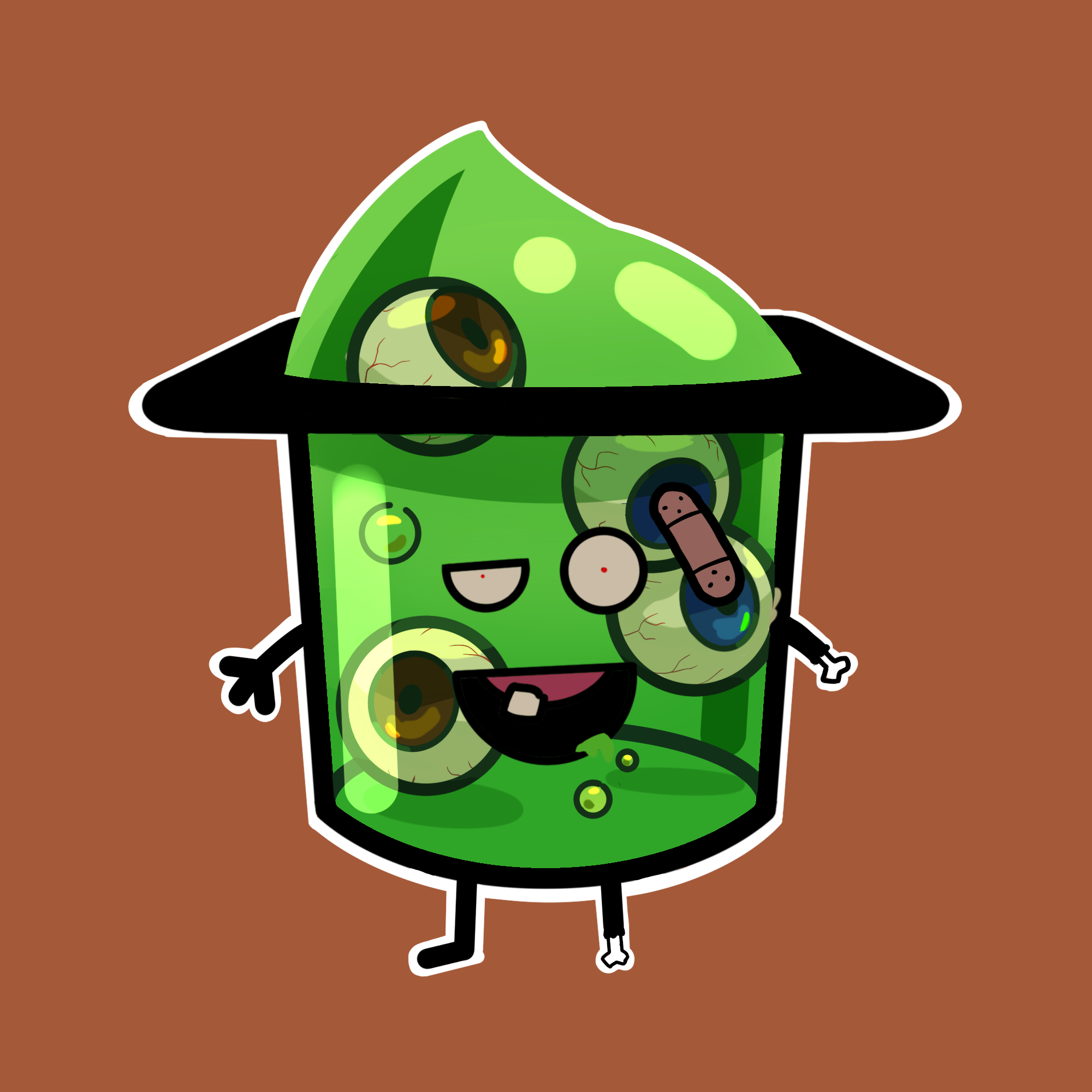 ZombiePuddin #582 NFT on Algorand