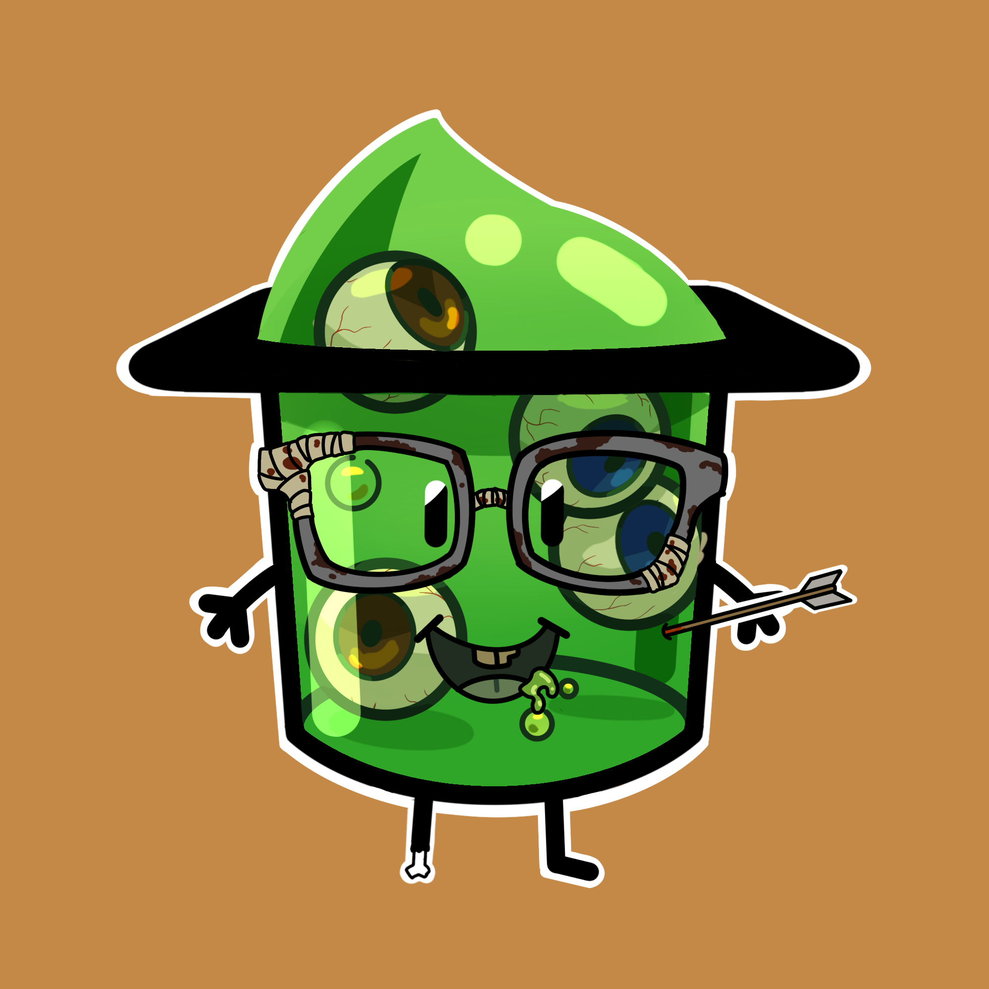 ZombiePuddin #587 NFT on Algorand