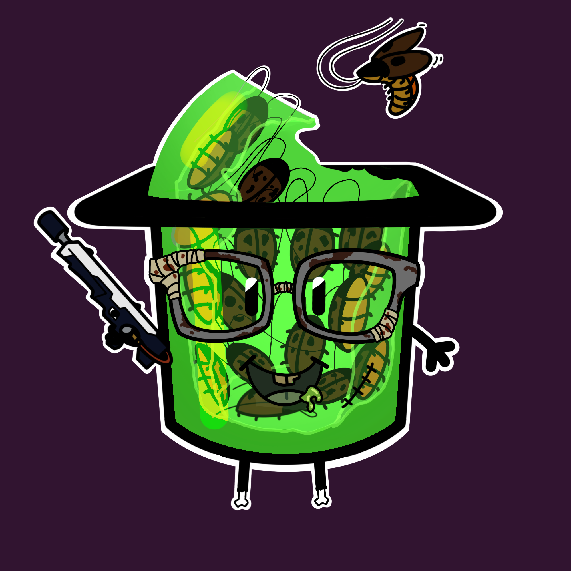 ZombiePuddin #588 NFT on Algorand