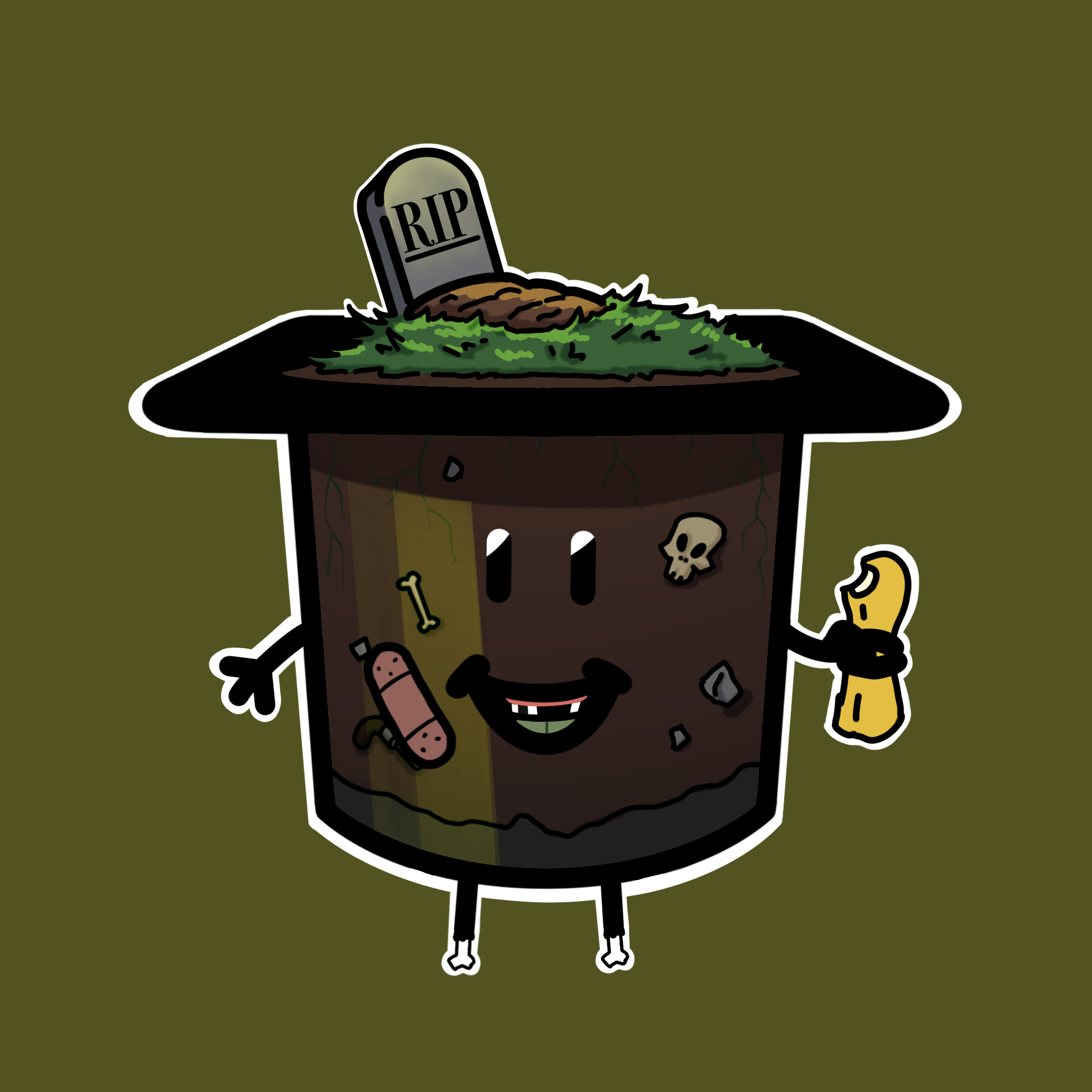 ZombiePuddin #593 NFT on Algorand