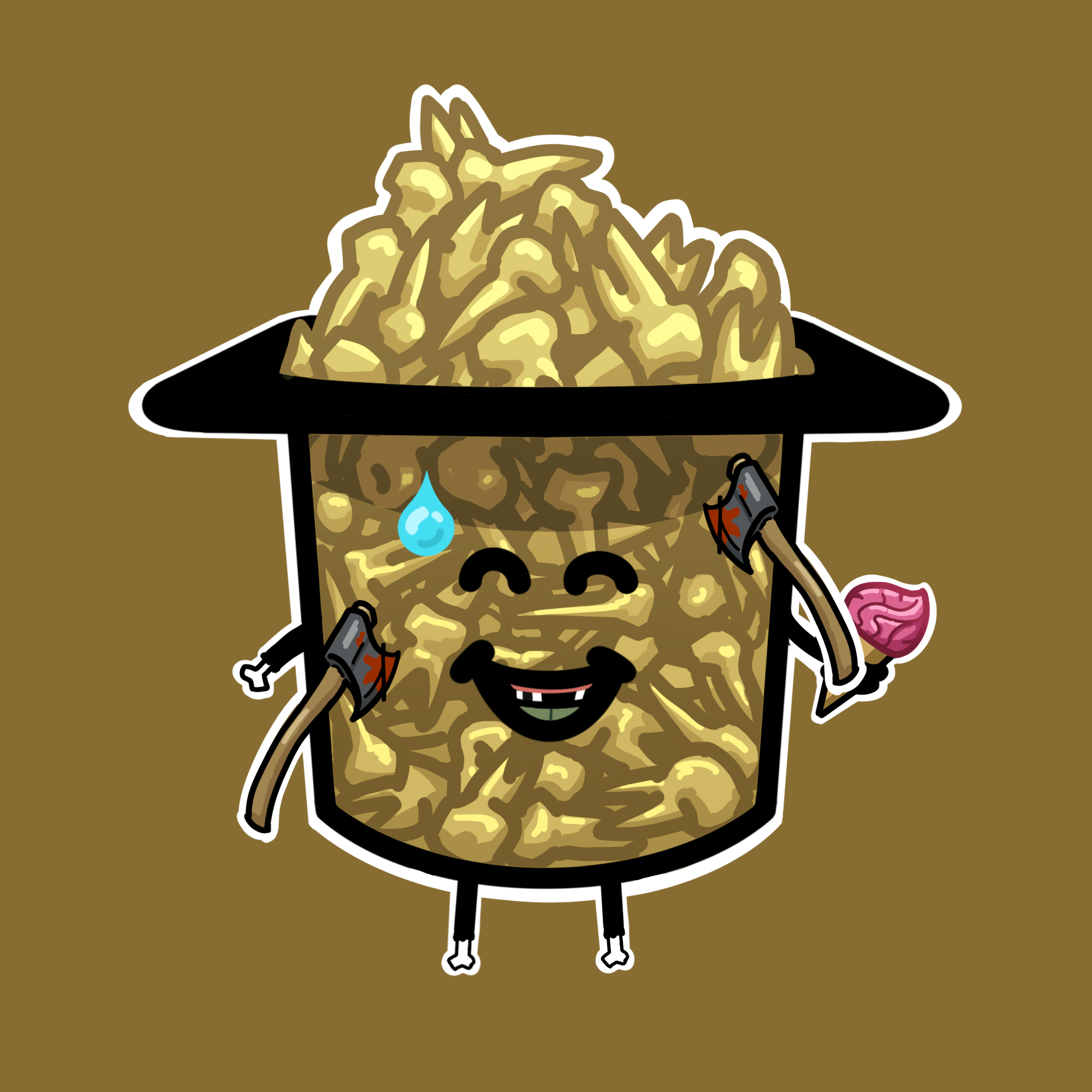 ZombiePuddin #598 NFT on Algorand