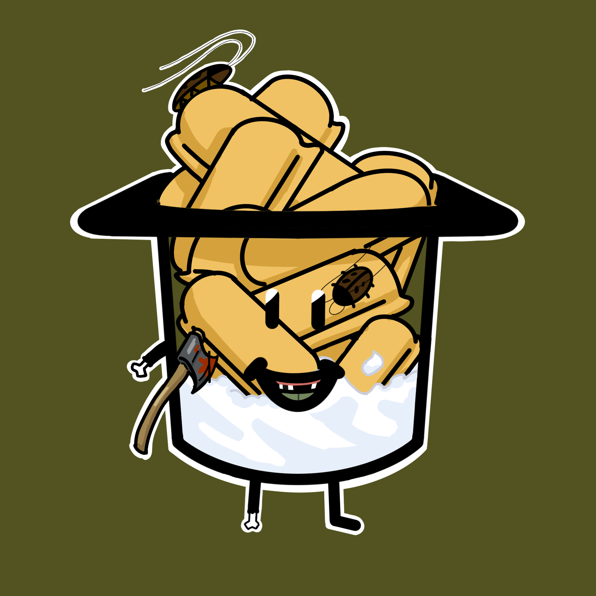 ZombiePuddin #599 NFT on Algorand