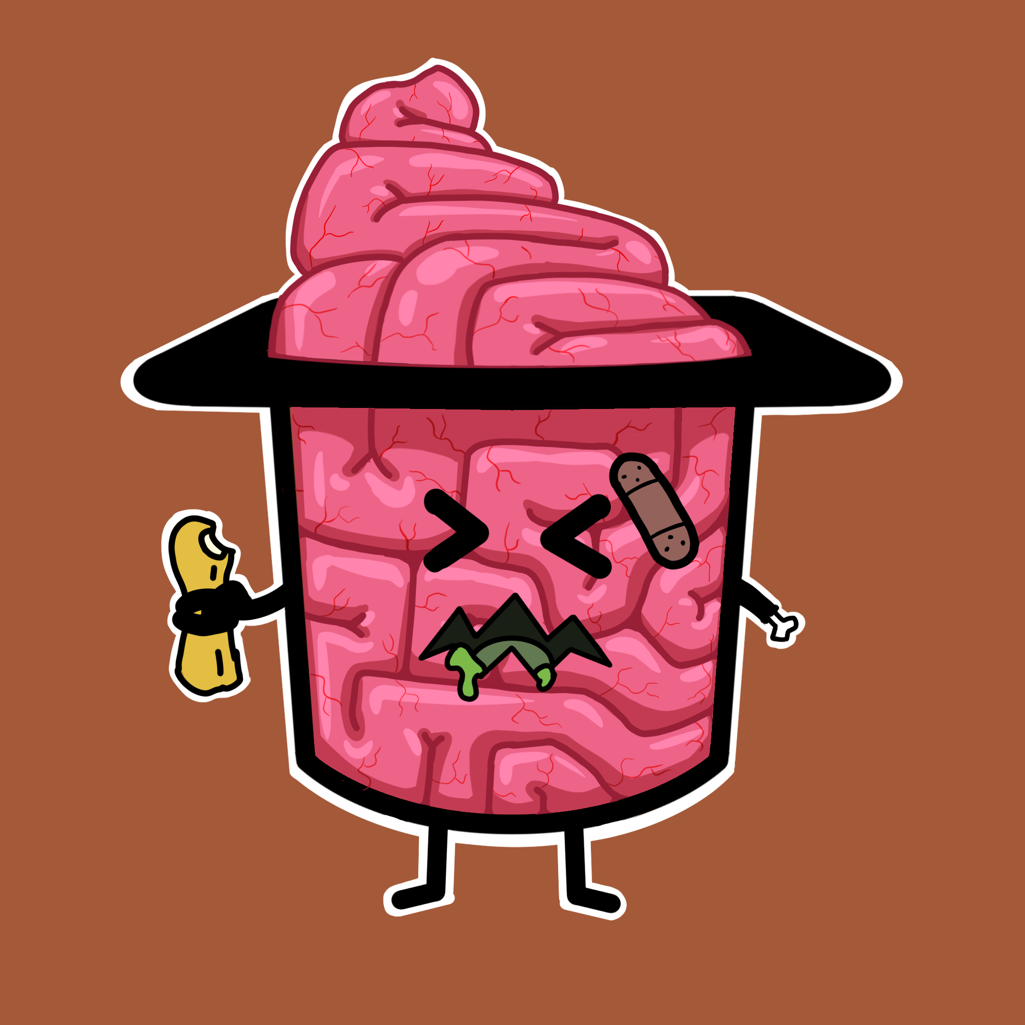 ZombiePuddin #604 NFT on Algorand