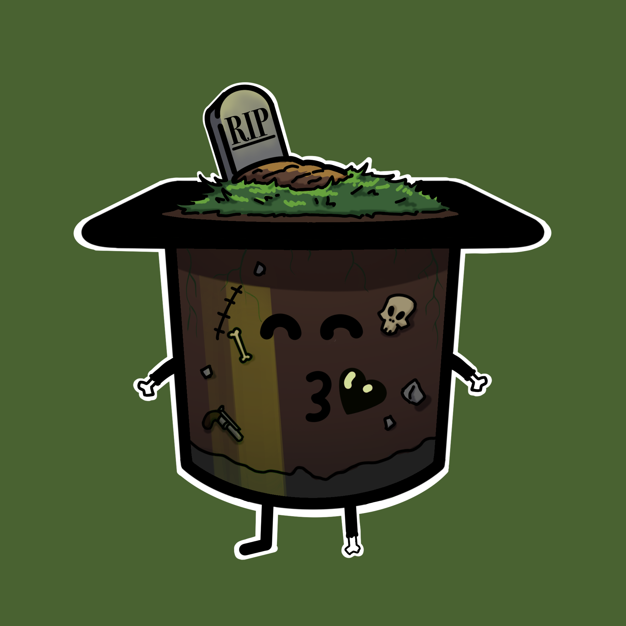 ZombiePuddin #606 NFT on Algorand