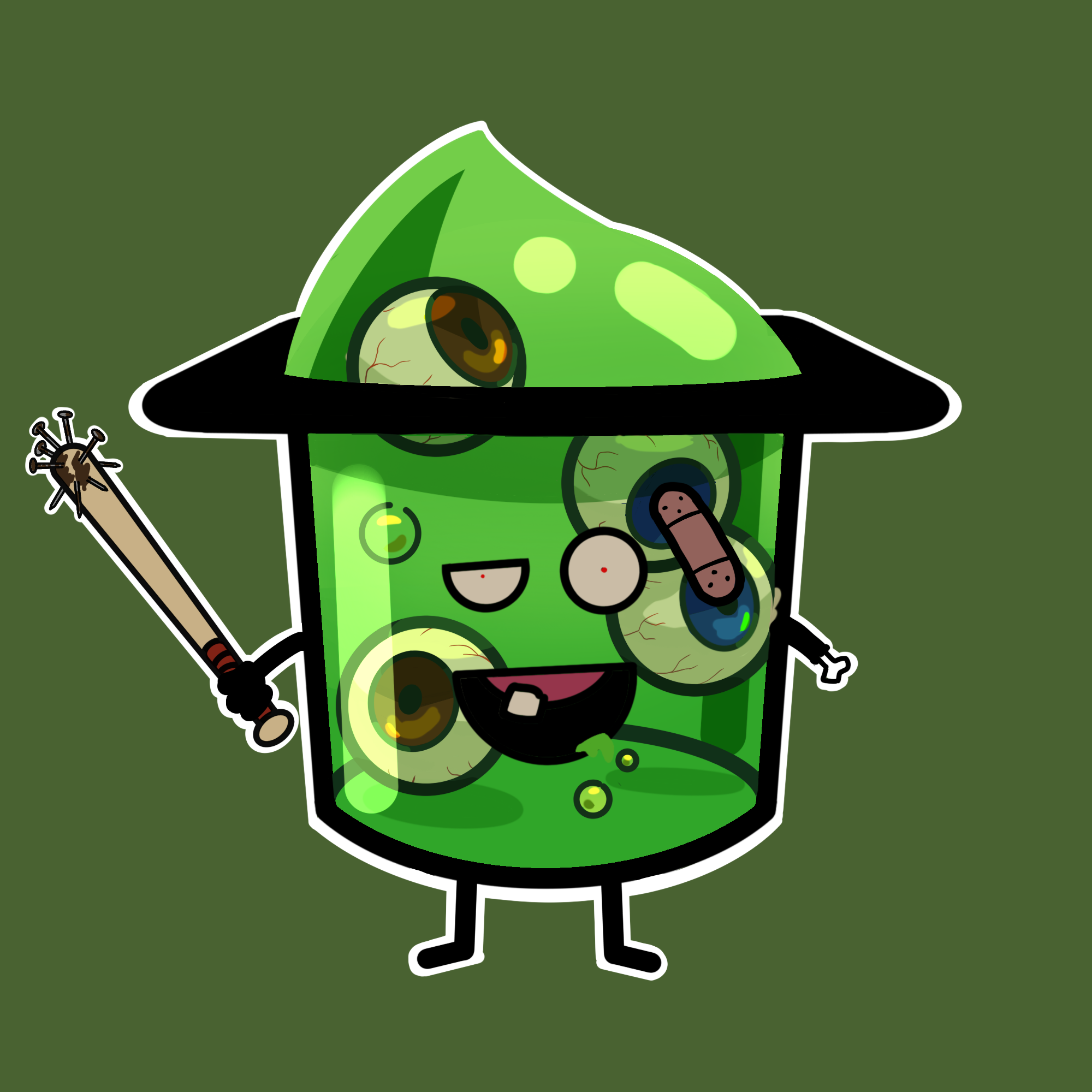 ZombiePuddin #608 NFT on Algorand