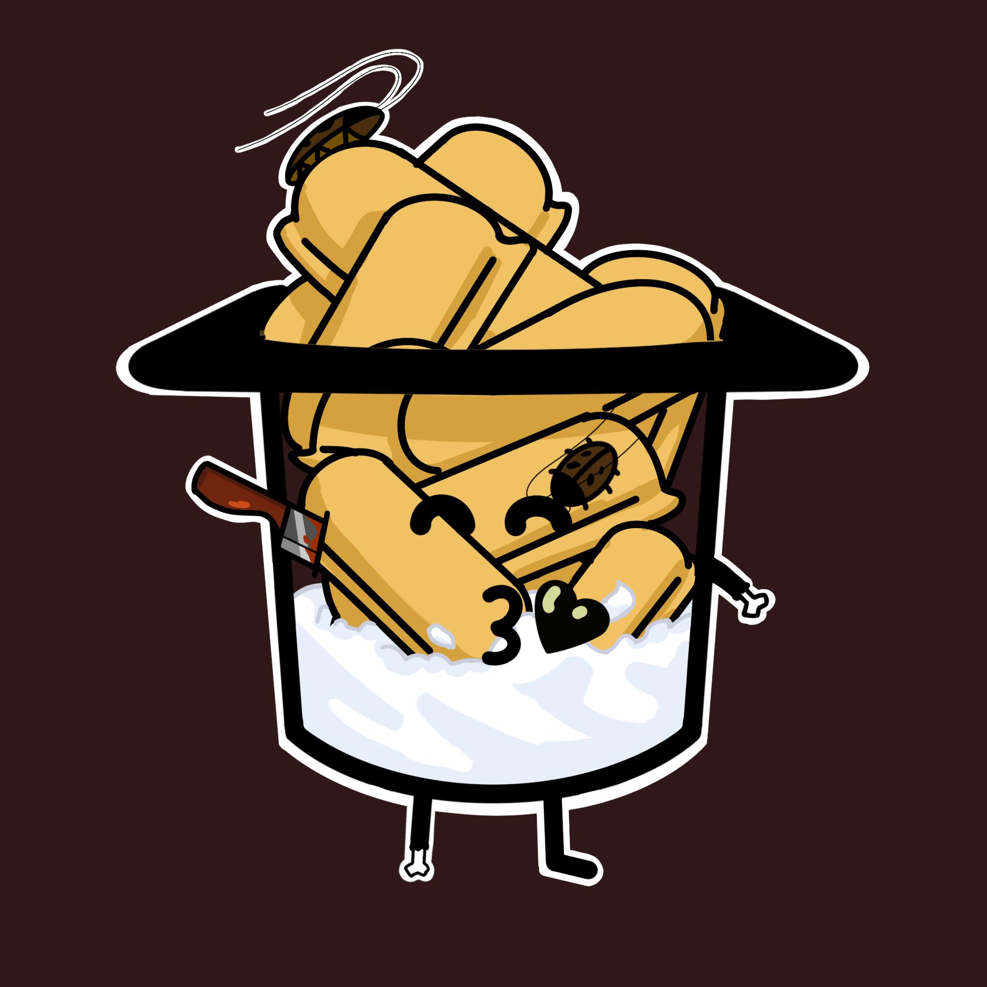 ZombiePuddin #614 NFT on Algorand