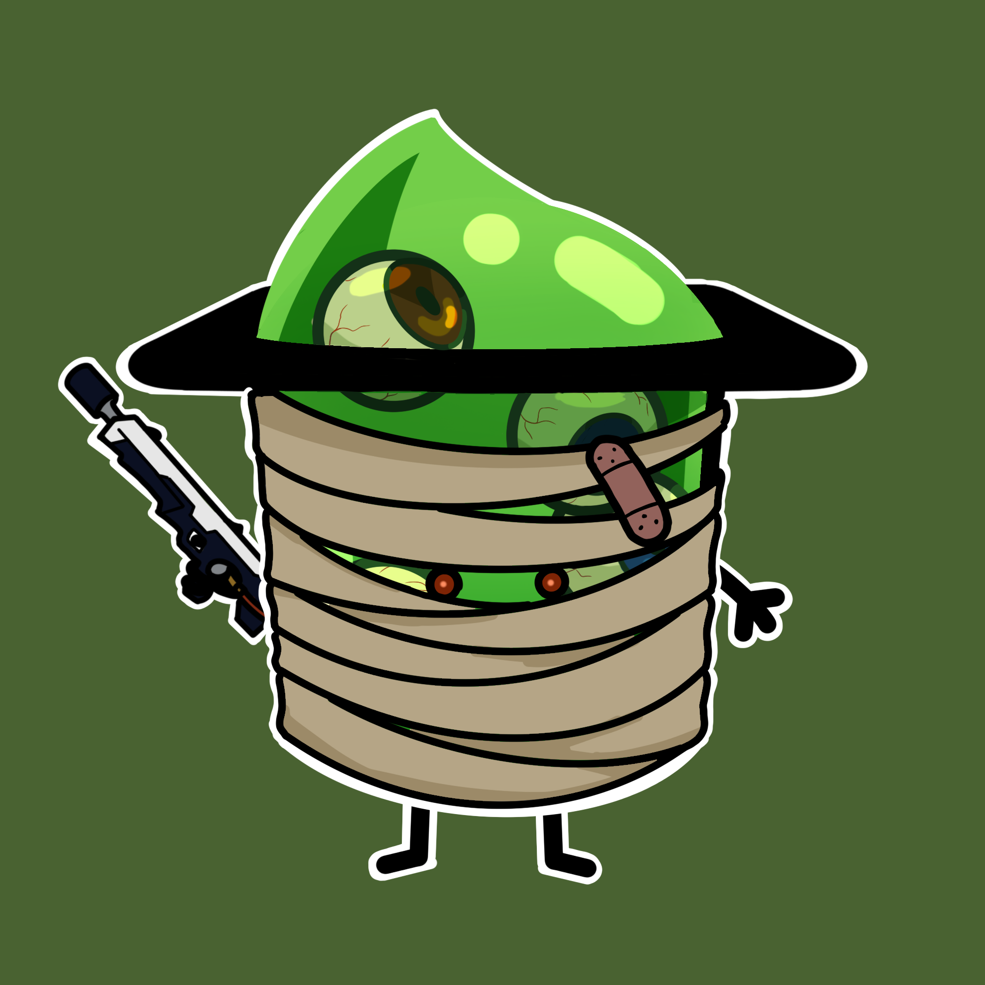 ZombiePuddin #637 NFT on Algorand