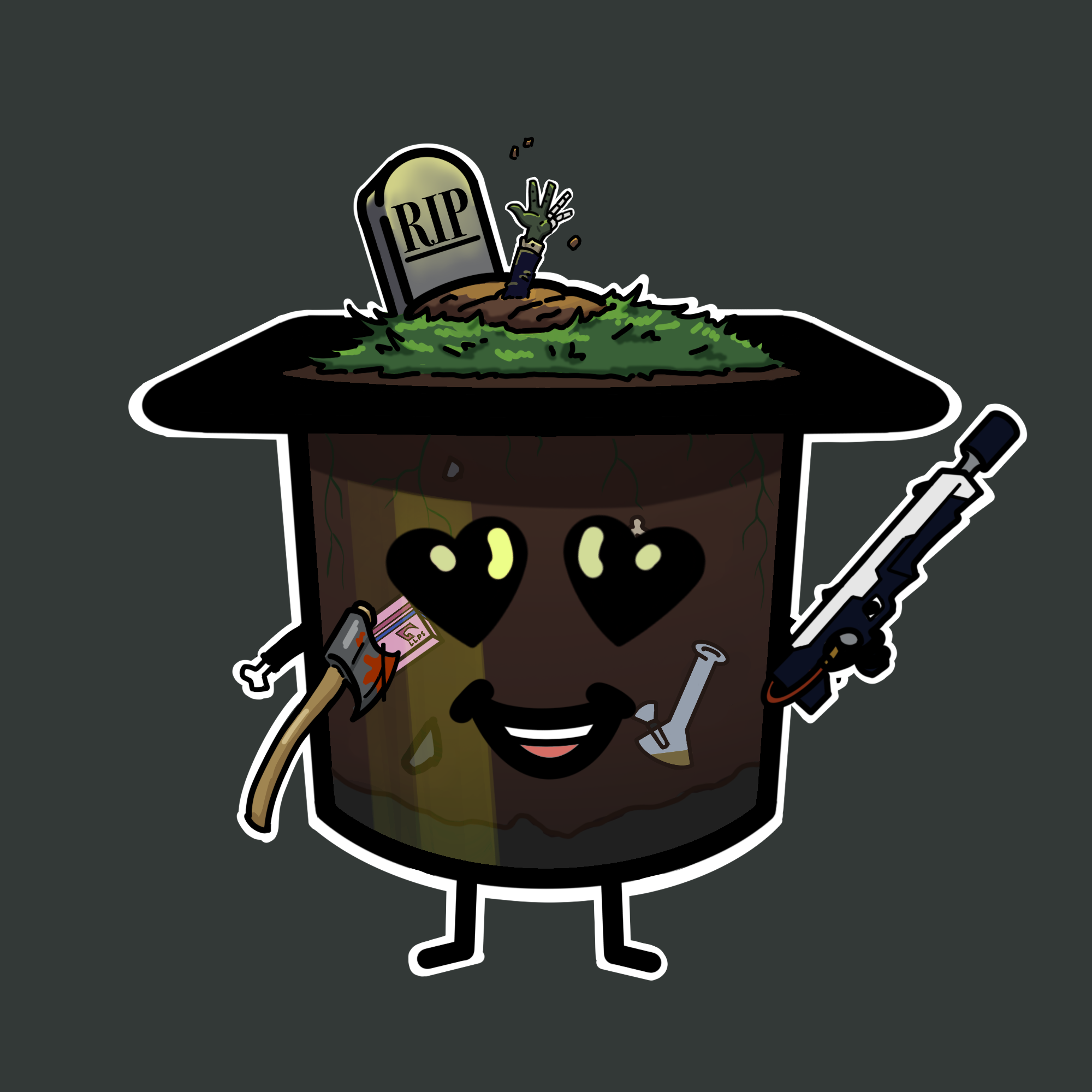 ZombiePuddin #64 NFT on Algorand