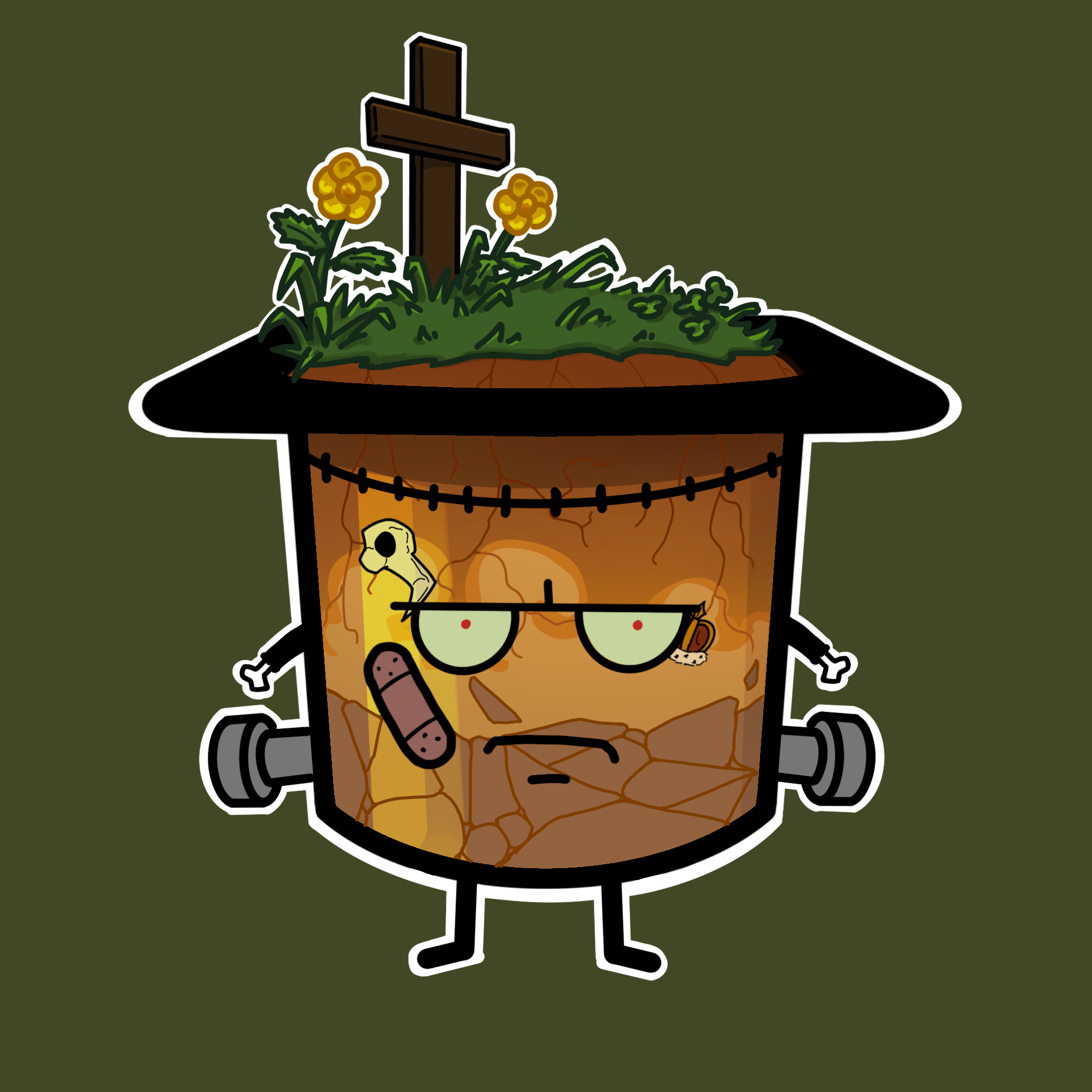 ZombiePuddin #647 NFT on Algorand