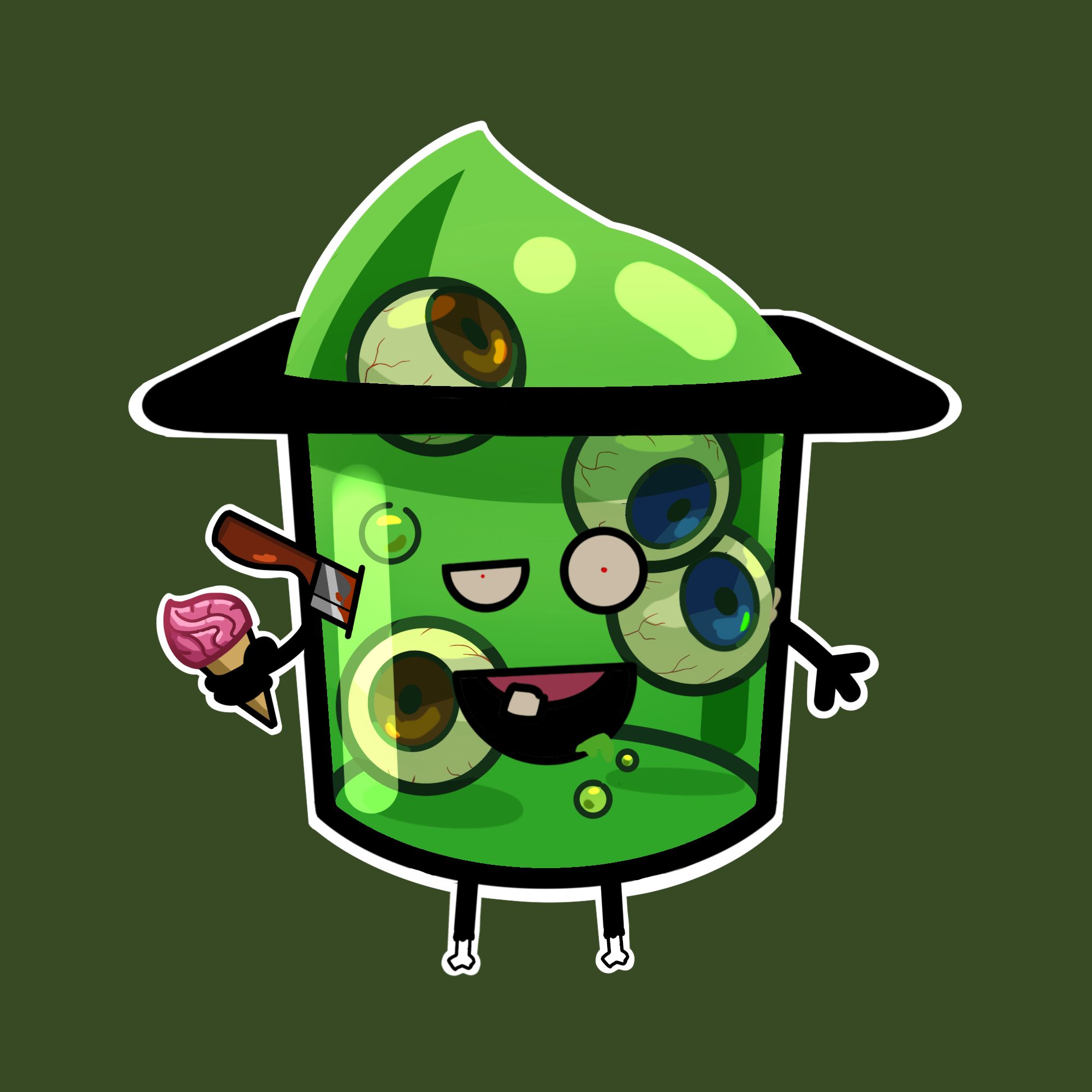 ZombiePuddin #648 NFT on Algorand