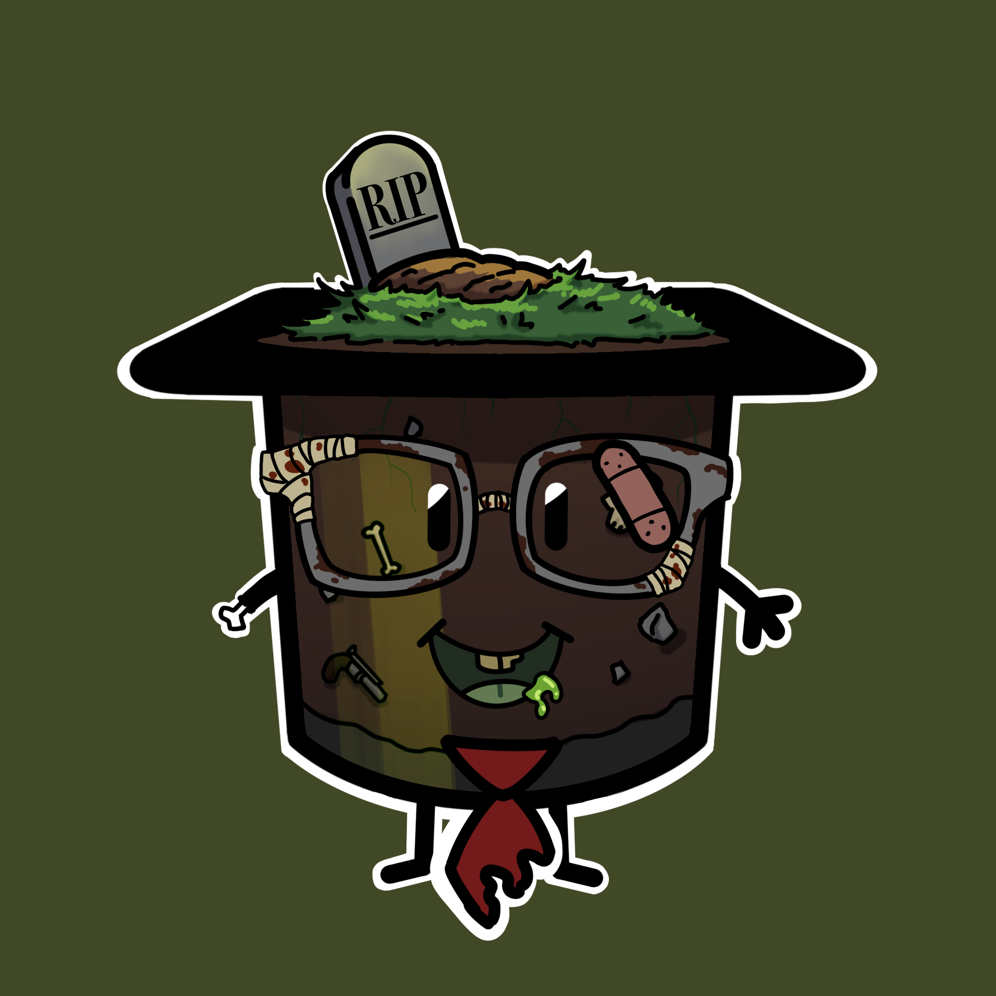 ZombiePuddin #658 NFT on Algorand