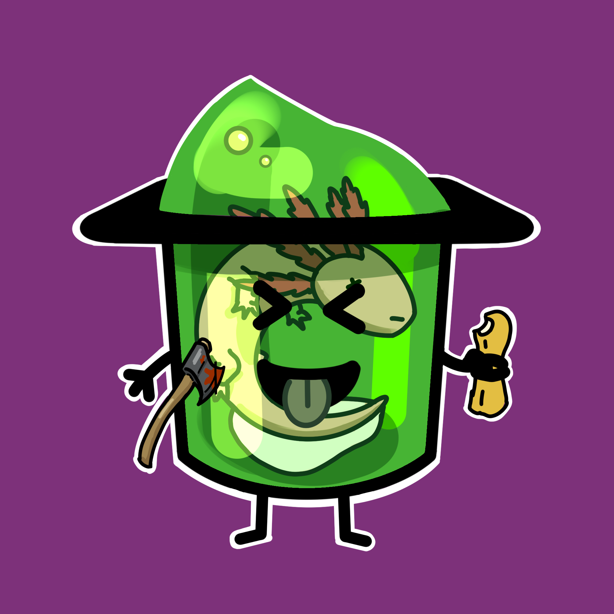 ZombiePuddin #660 NFT on Algorand