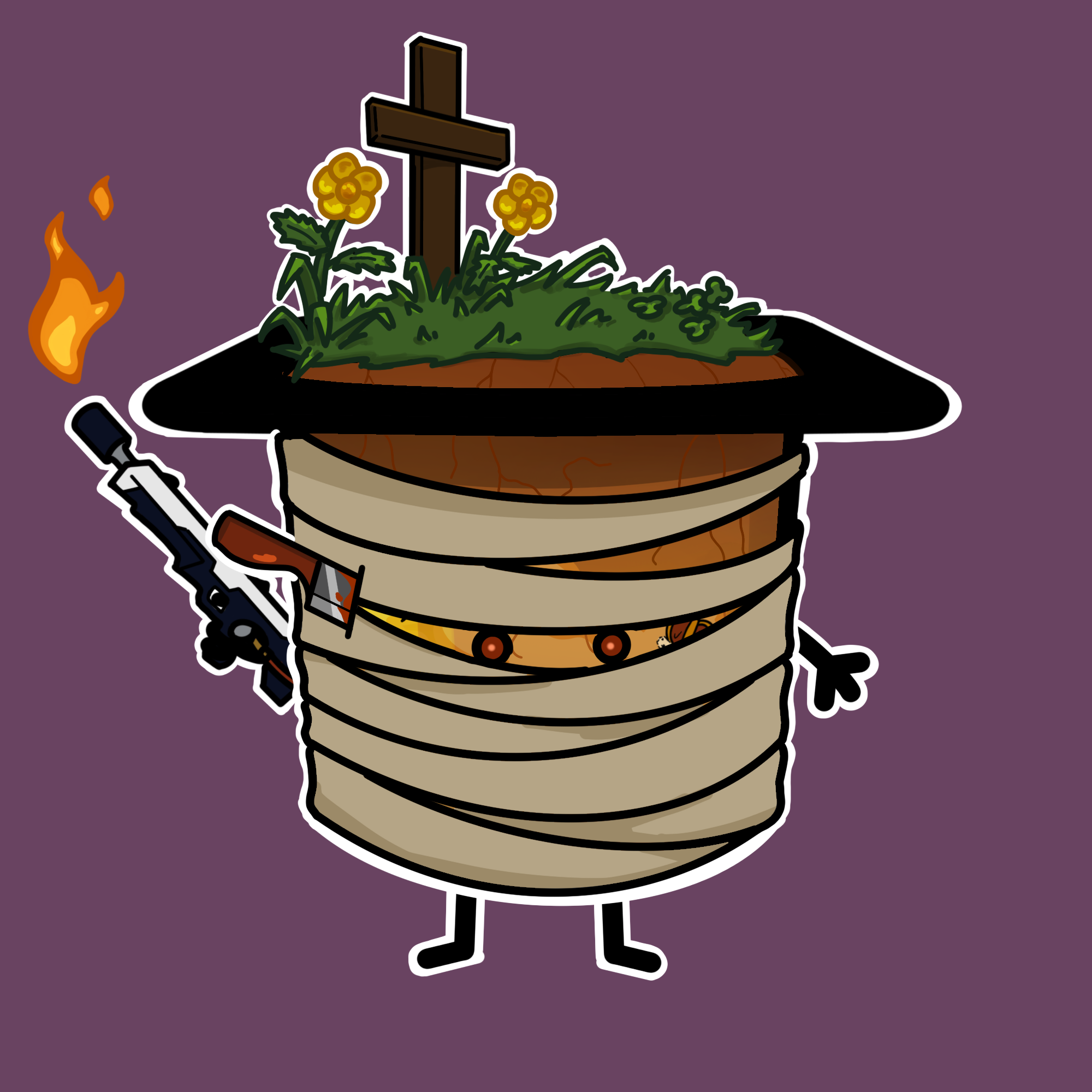 ZombiePuddin #662 NFT on Algorand