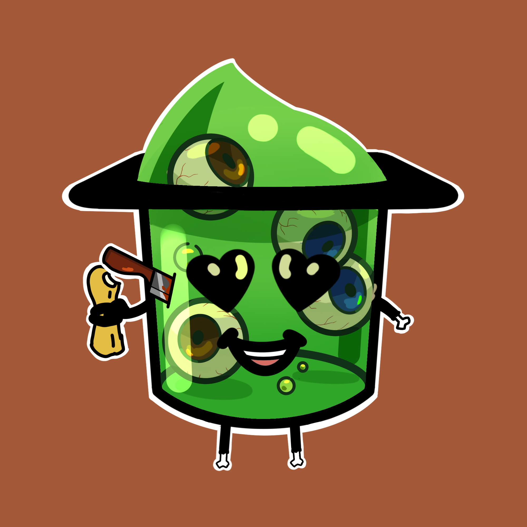 ZombiePuddin #663 NFT on Algorand