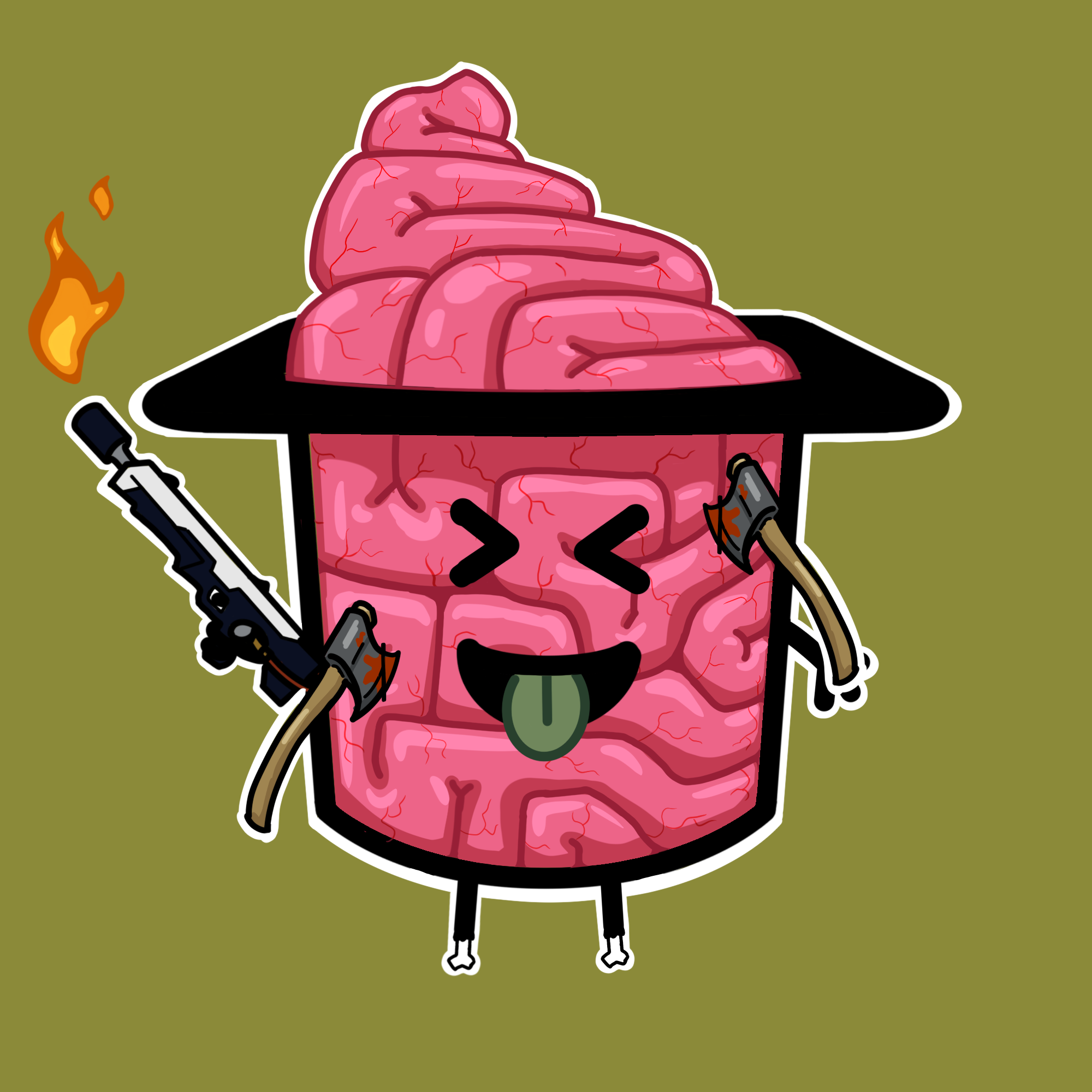 ZombiePuddin #670 NFT on Algorand