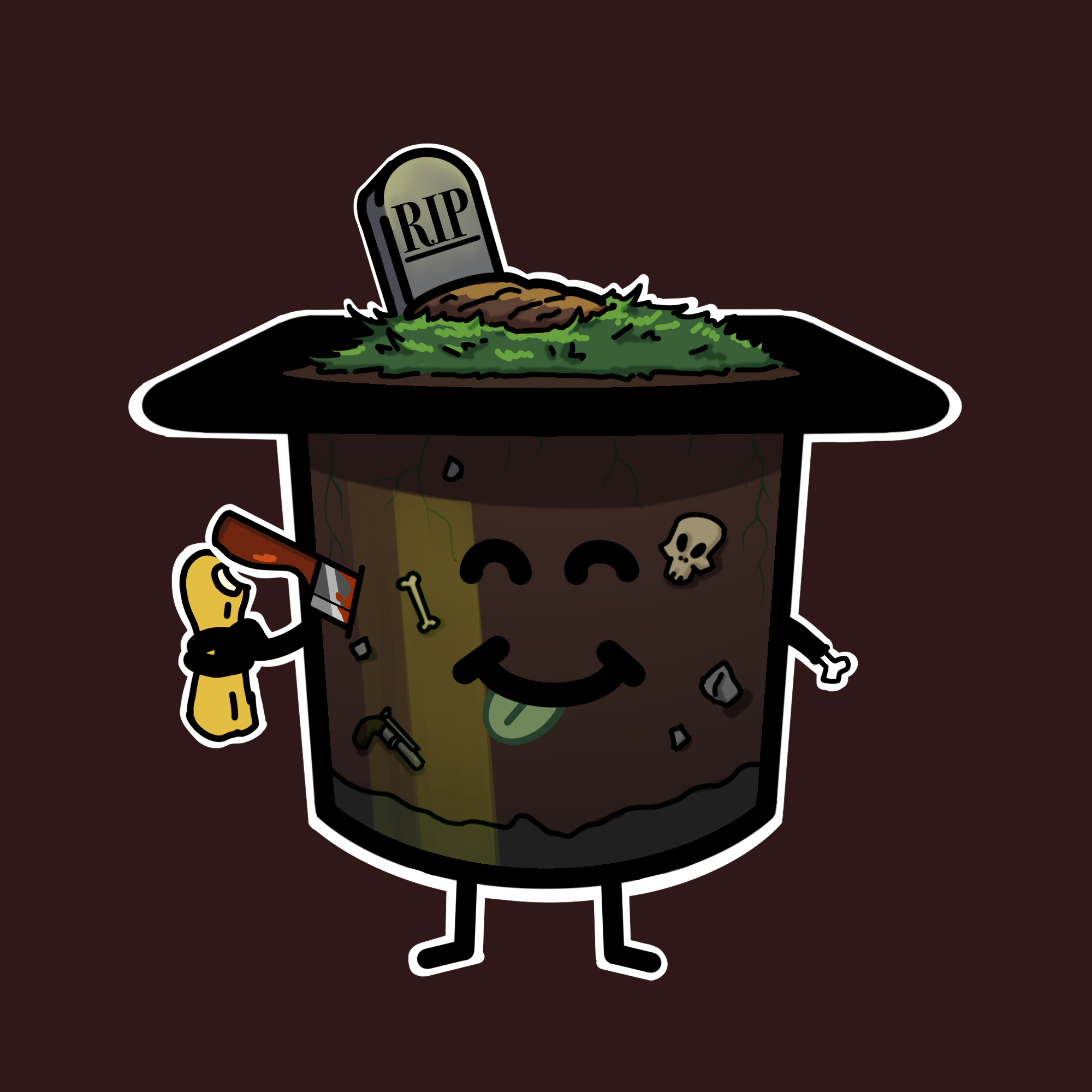 ZombiePuddin #671 NFT on Algorand