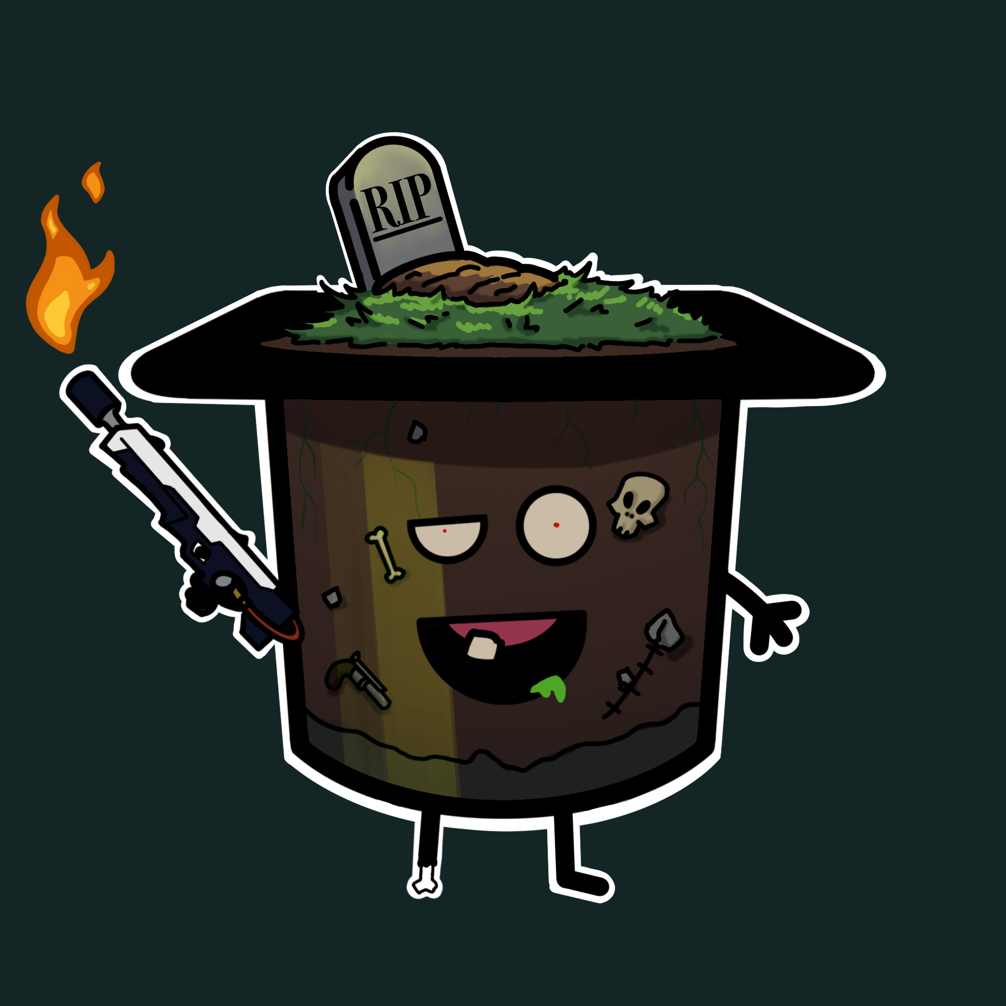 ZombiePuddin #680 NFT on Algorand