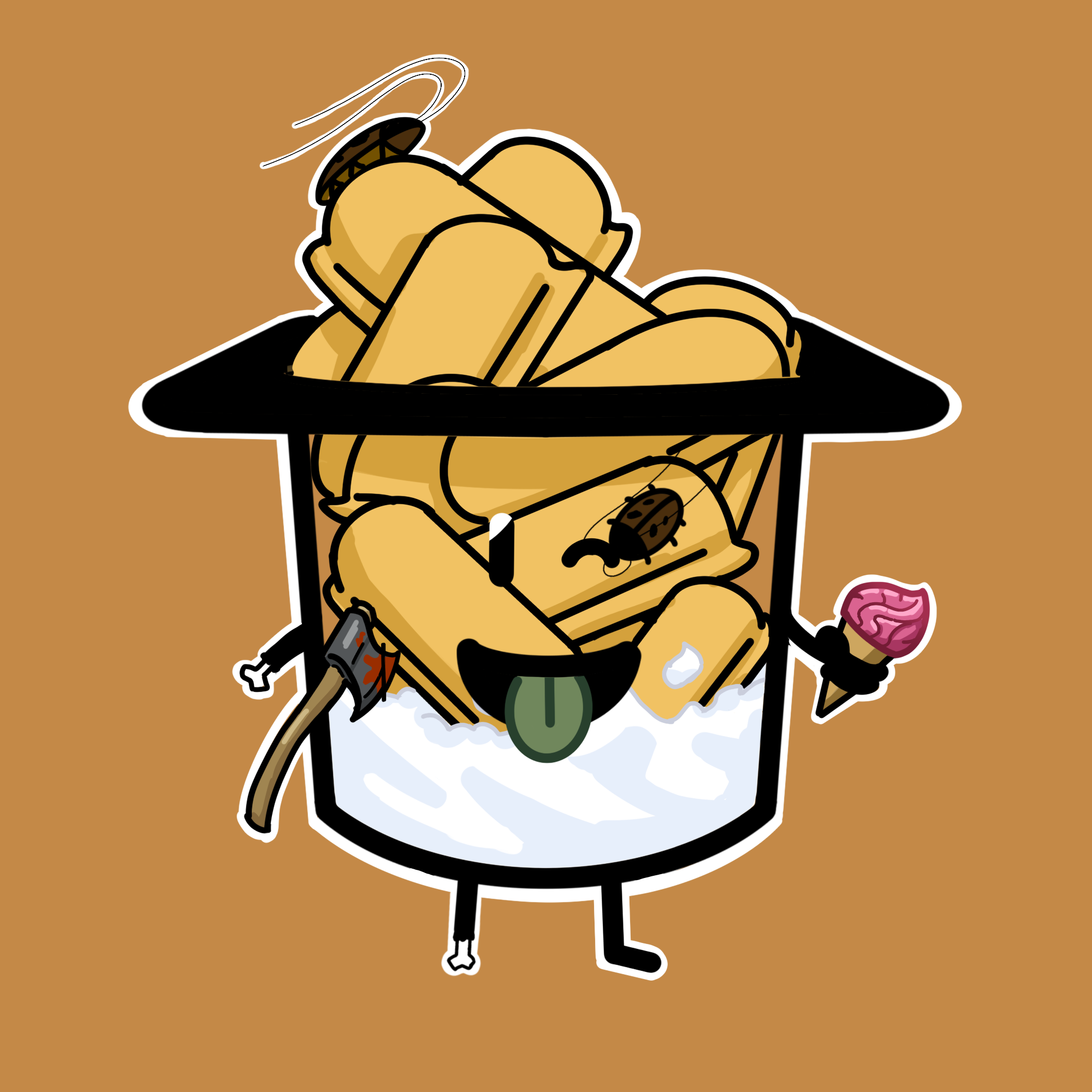 ZombiePuddin #683 NFT on Algorand