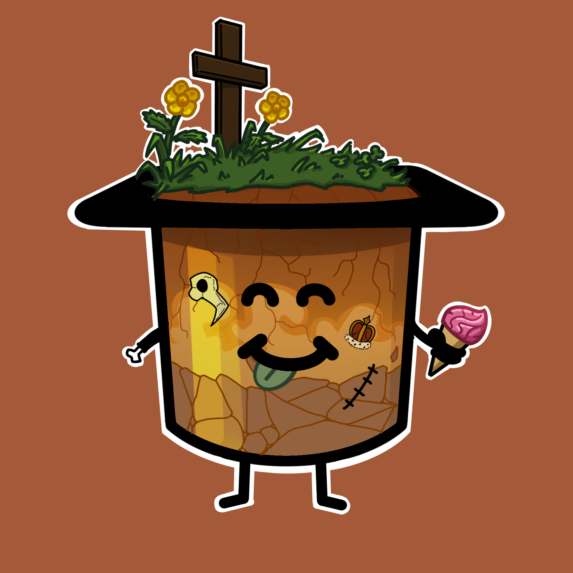 ZombiePuddin #699 NFT on Algorand