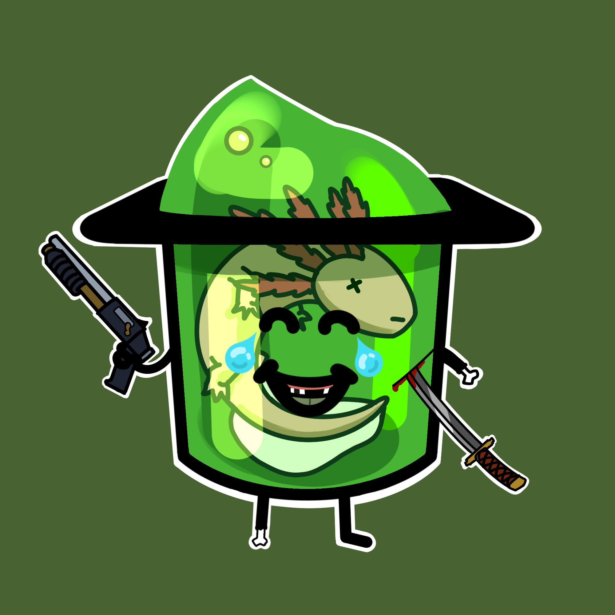 ZombiePuddin #704 NFT on Algorand