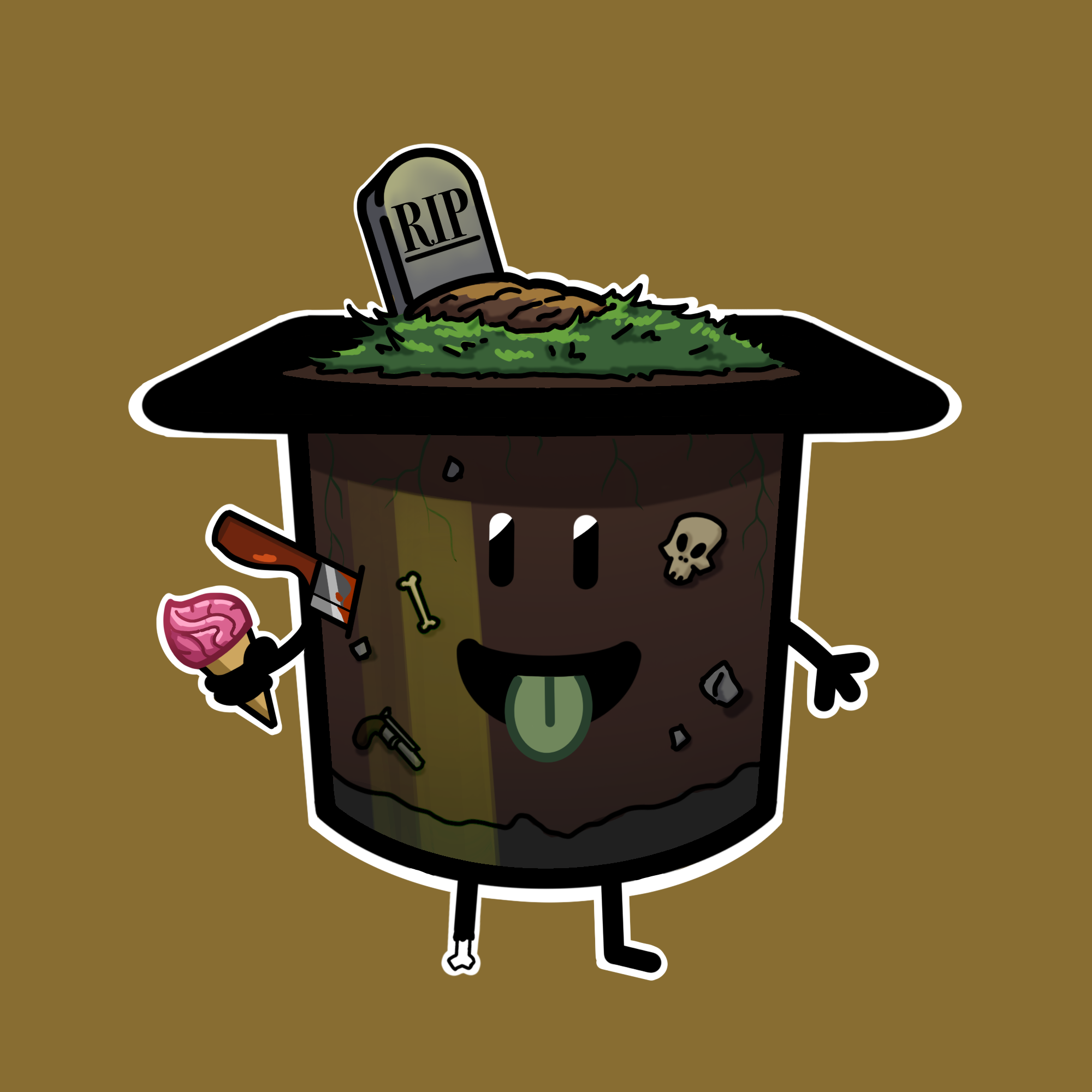 ZombiePuddin #706 NFT on Algorand