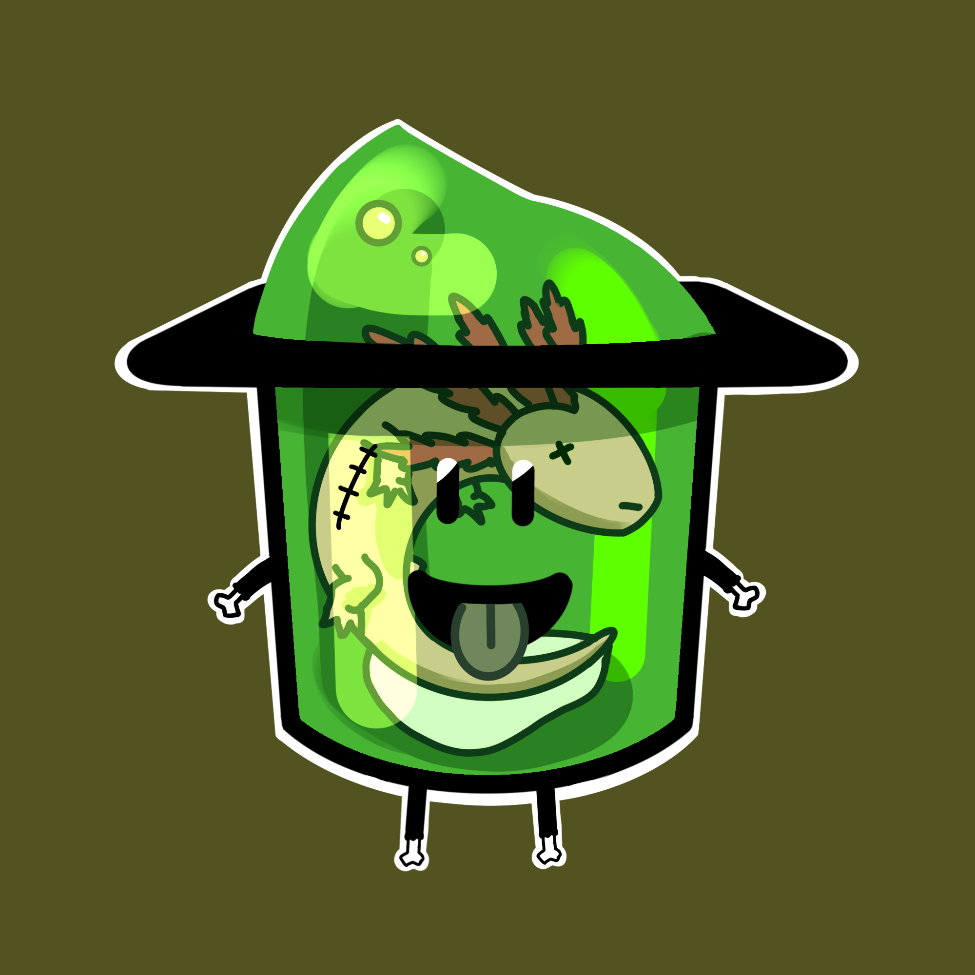 ZombiePuddin #724 NFT on Algorand