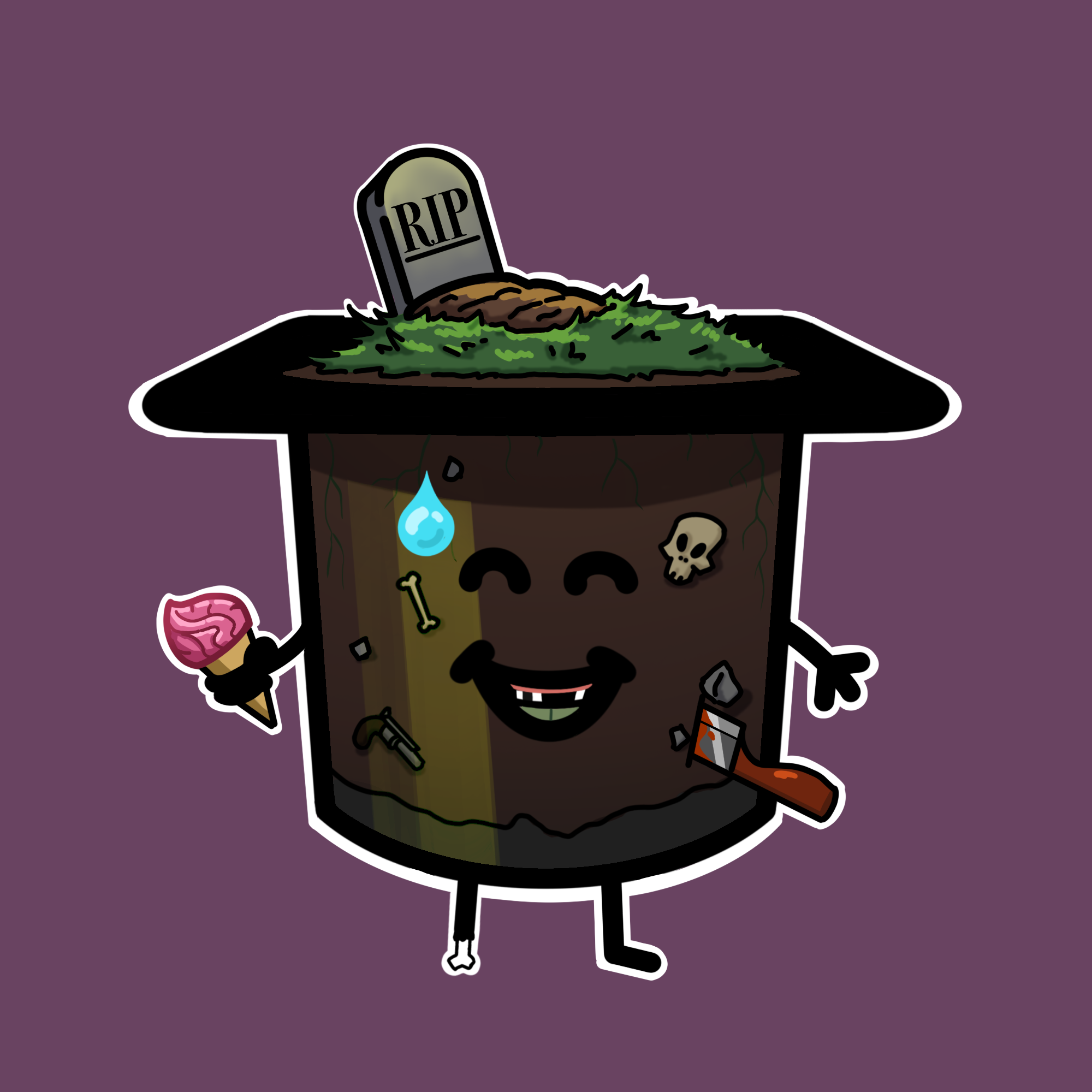 ZombiePuddin #75 NFT on Algorand