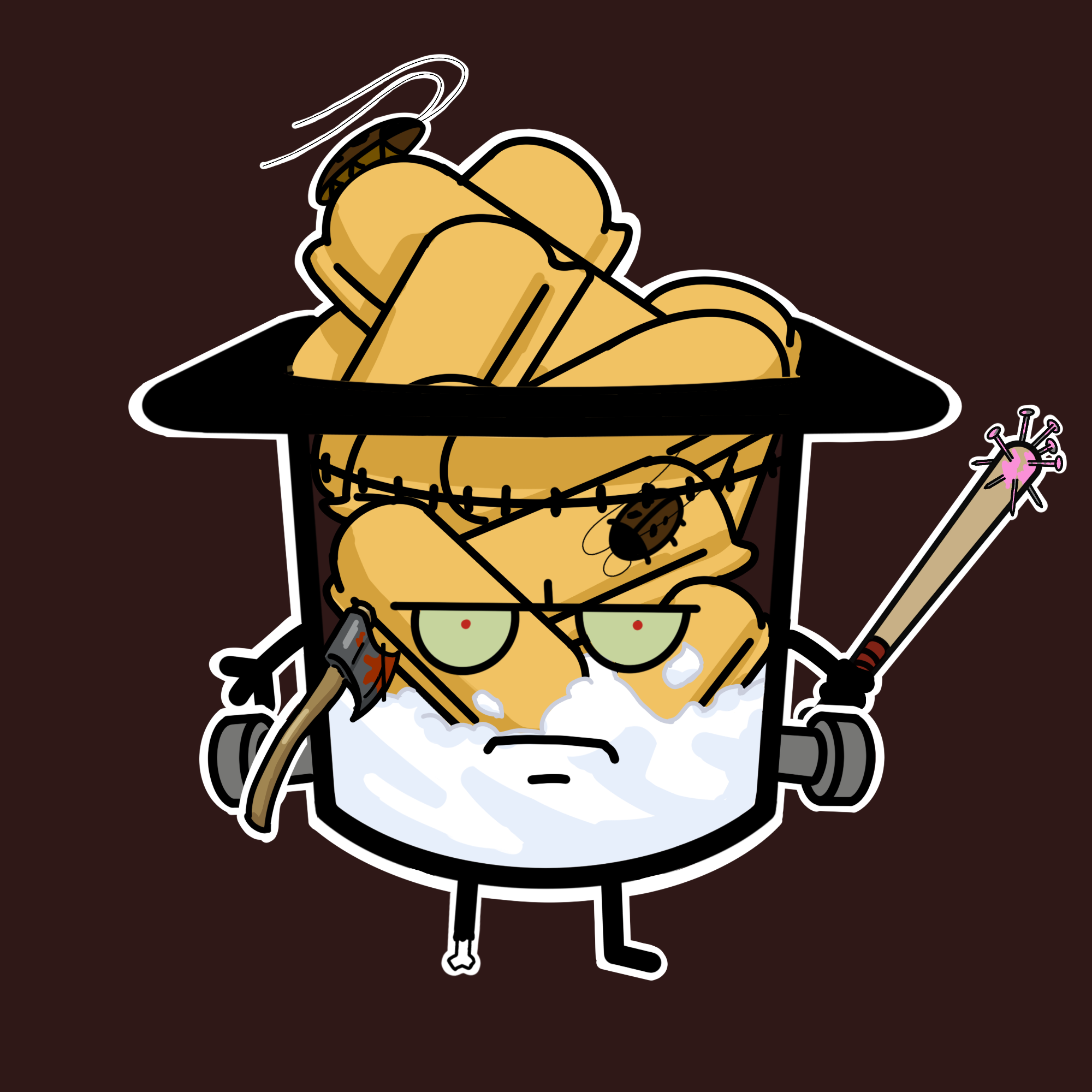 ZombiePuddin #763 NFT on Algorand