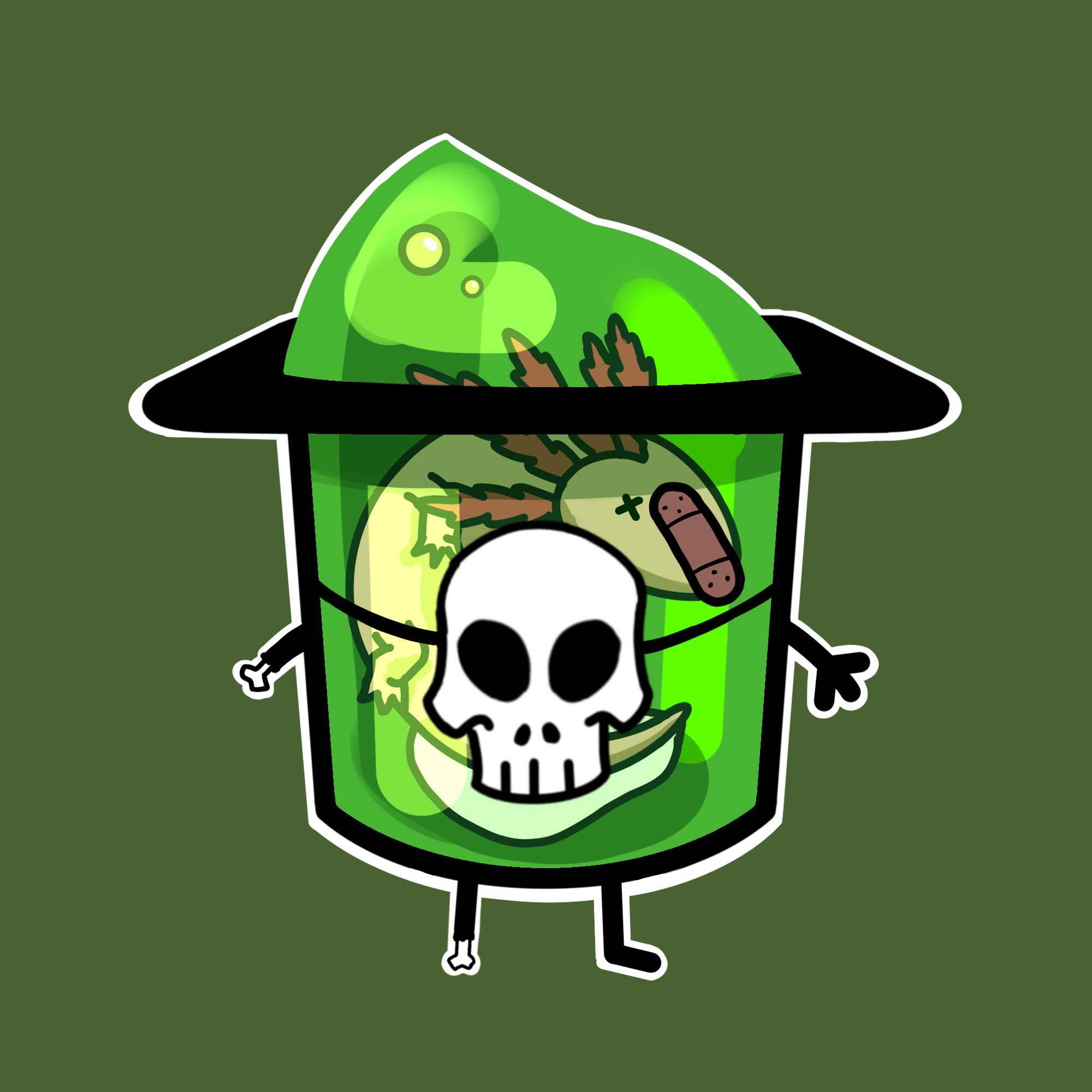 ZombiePuddin #77 NFT on Algorand