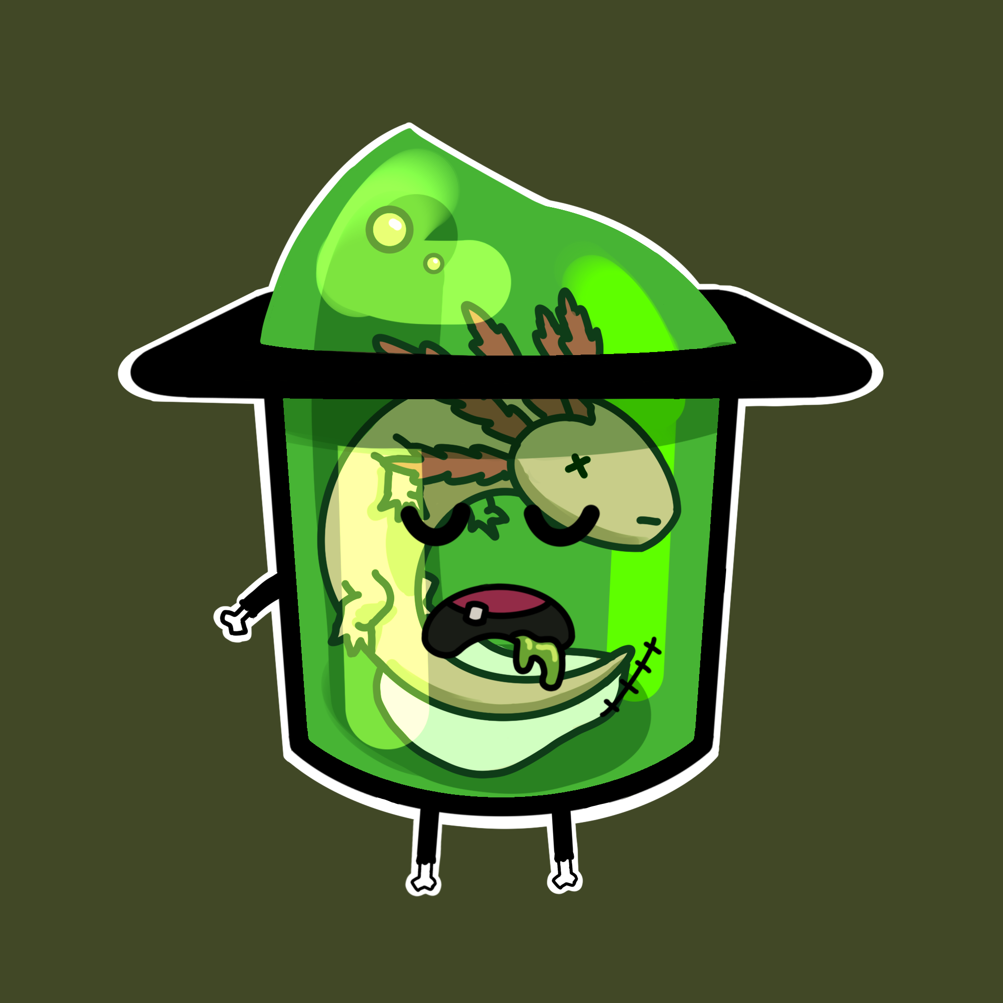 ZombiePuddin #781 NFT on Algorand