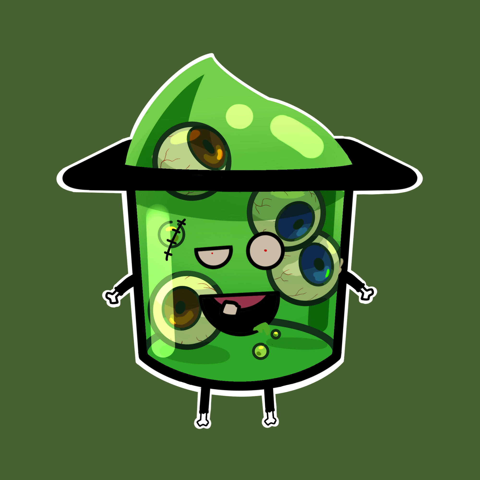 ZombiePuddin #819 NFT on Algorand