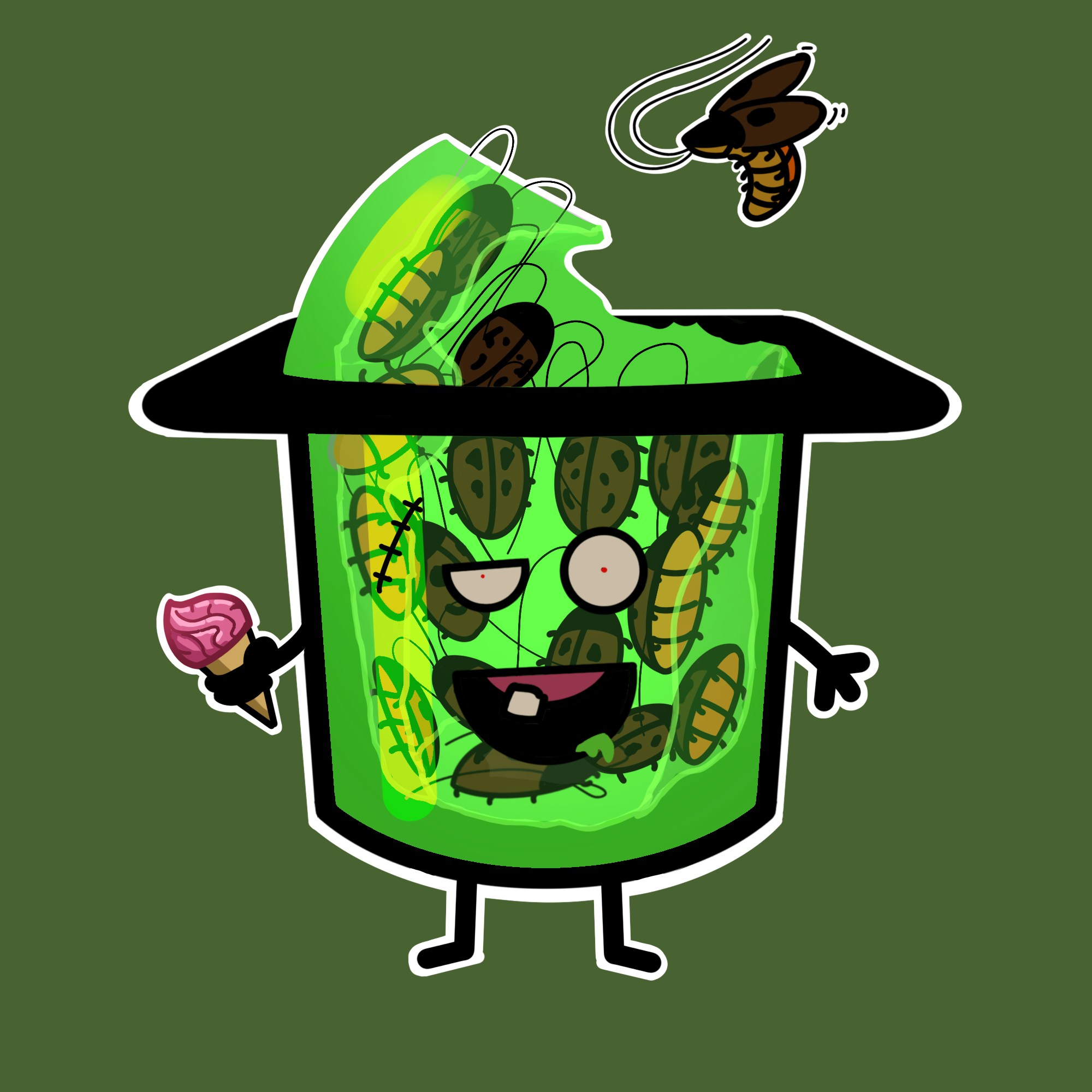ZombiePuddin #825 NFT on Algorand