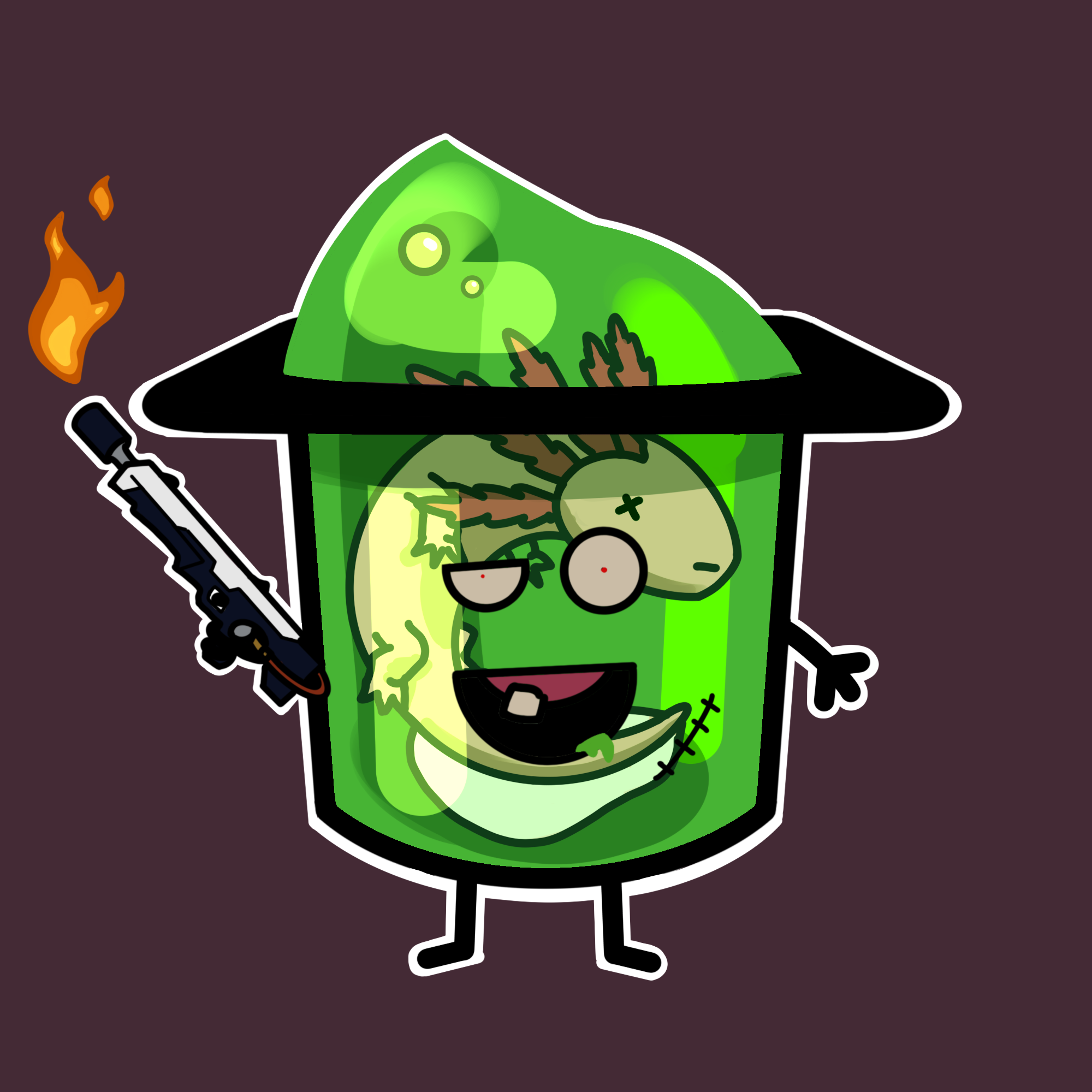 ZombiePuddin #840 NFT on Algorand