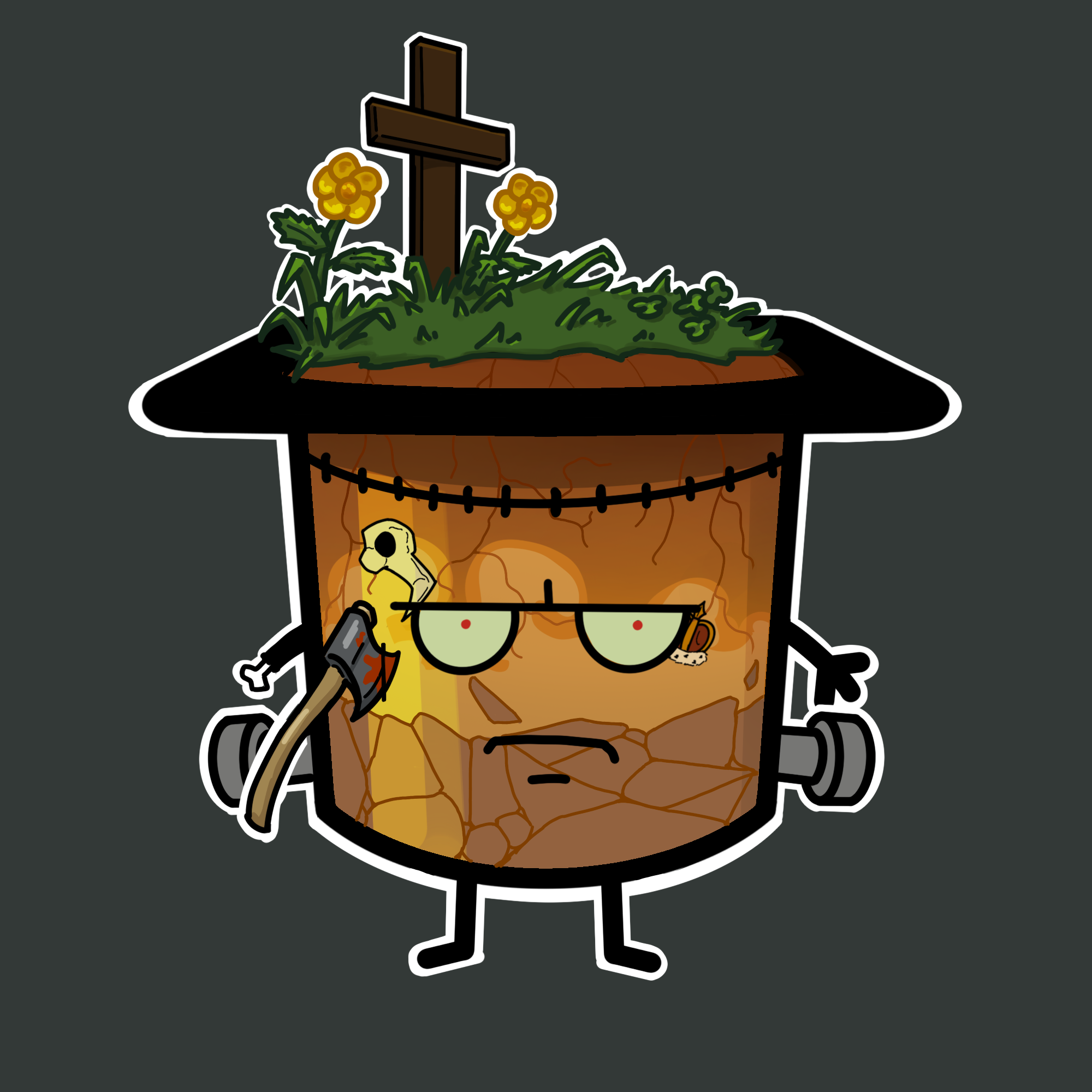 ZombiePuddin #846 NFT on Algorand