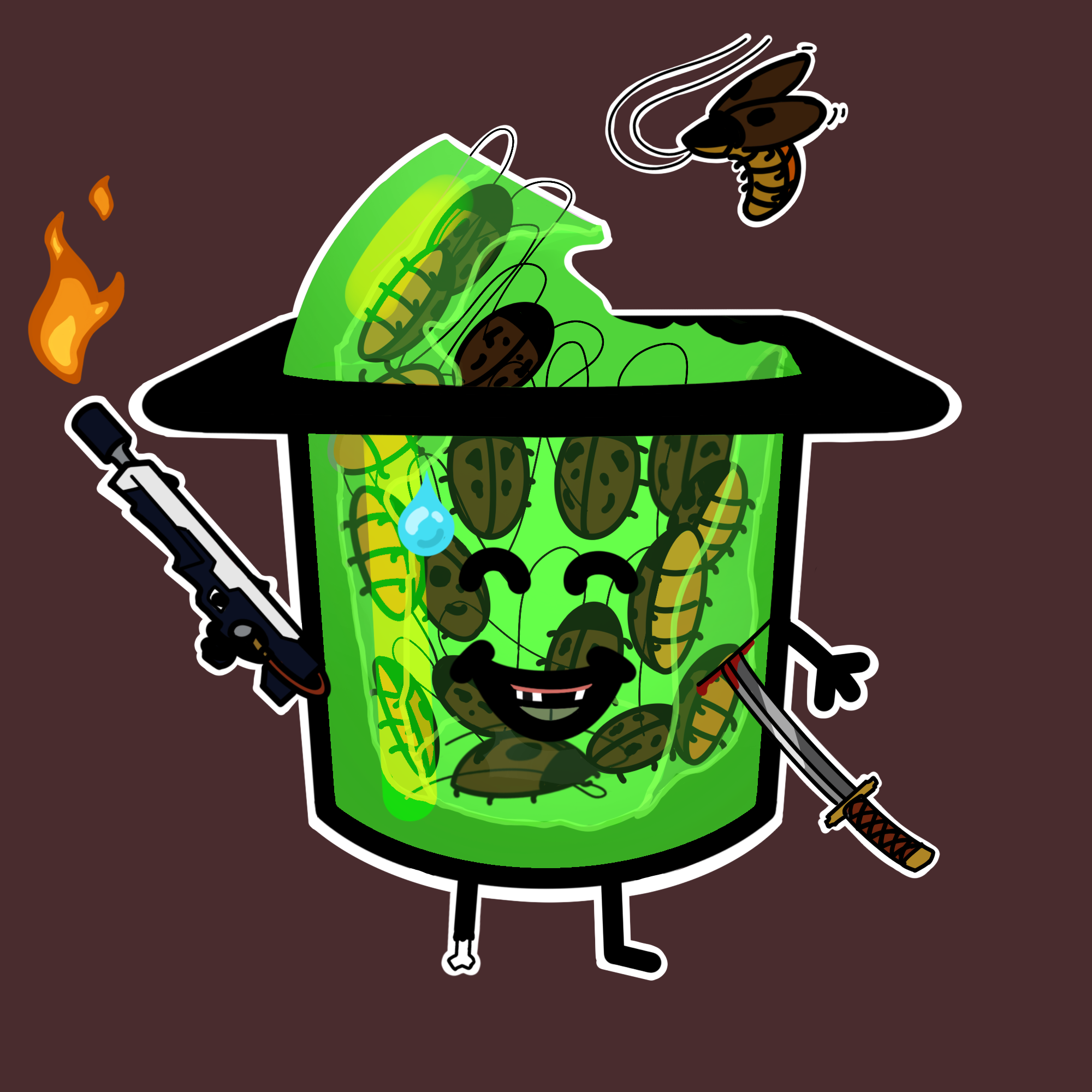 ZombiePuddin #852 NFT on Algorand