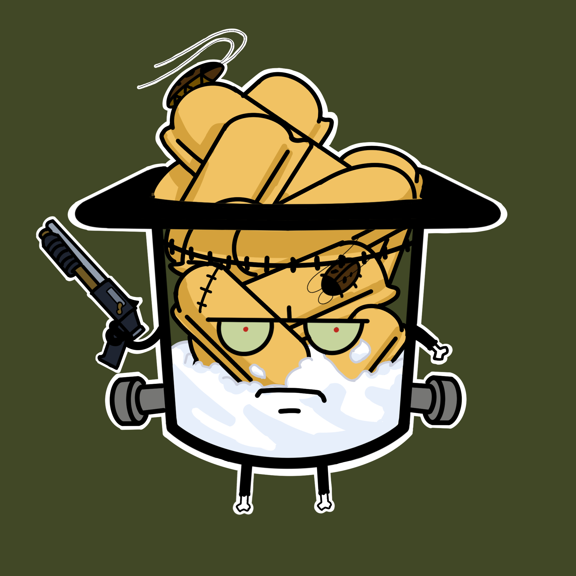 ZombiePuddin #870 NFT on Algorand