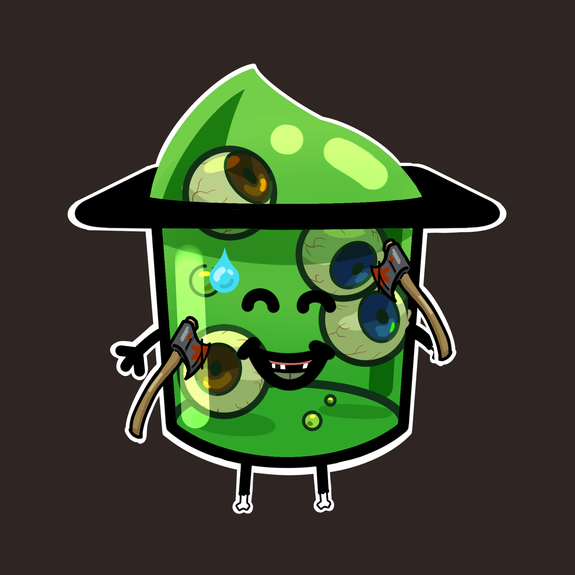 ZombiePuddin #872 NFT on Algorand