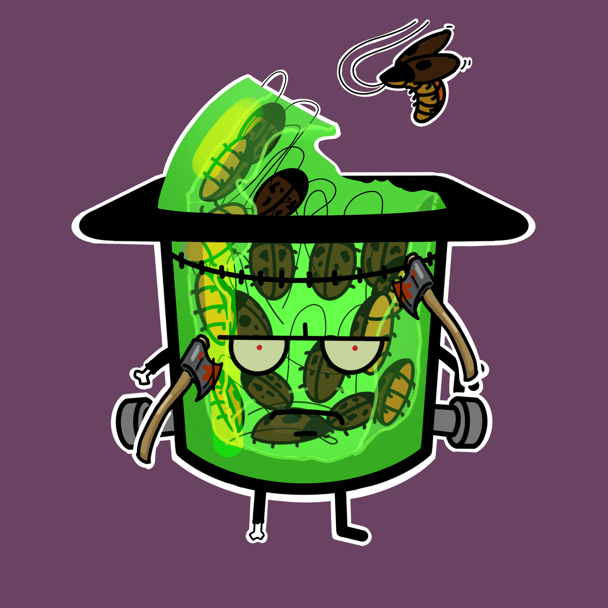 ZombiePuddin #873 NFT on Algorand