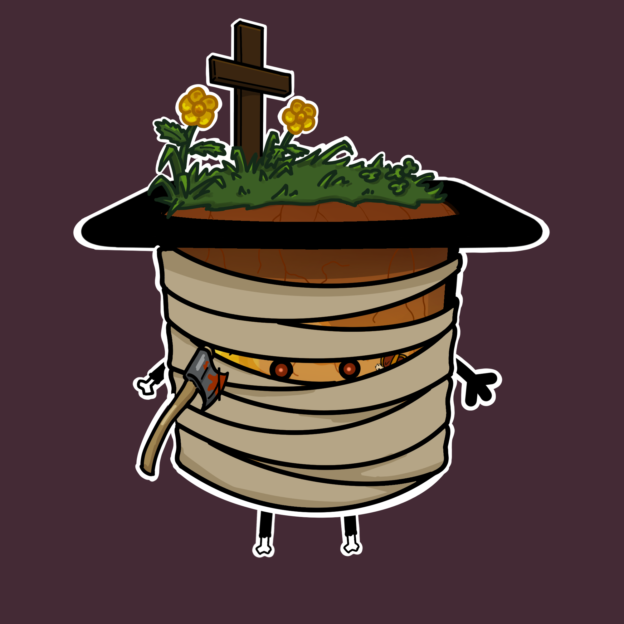 ZombiePuddin #878 NFT on Algorand