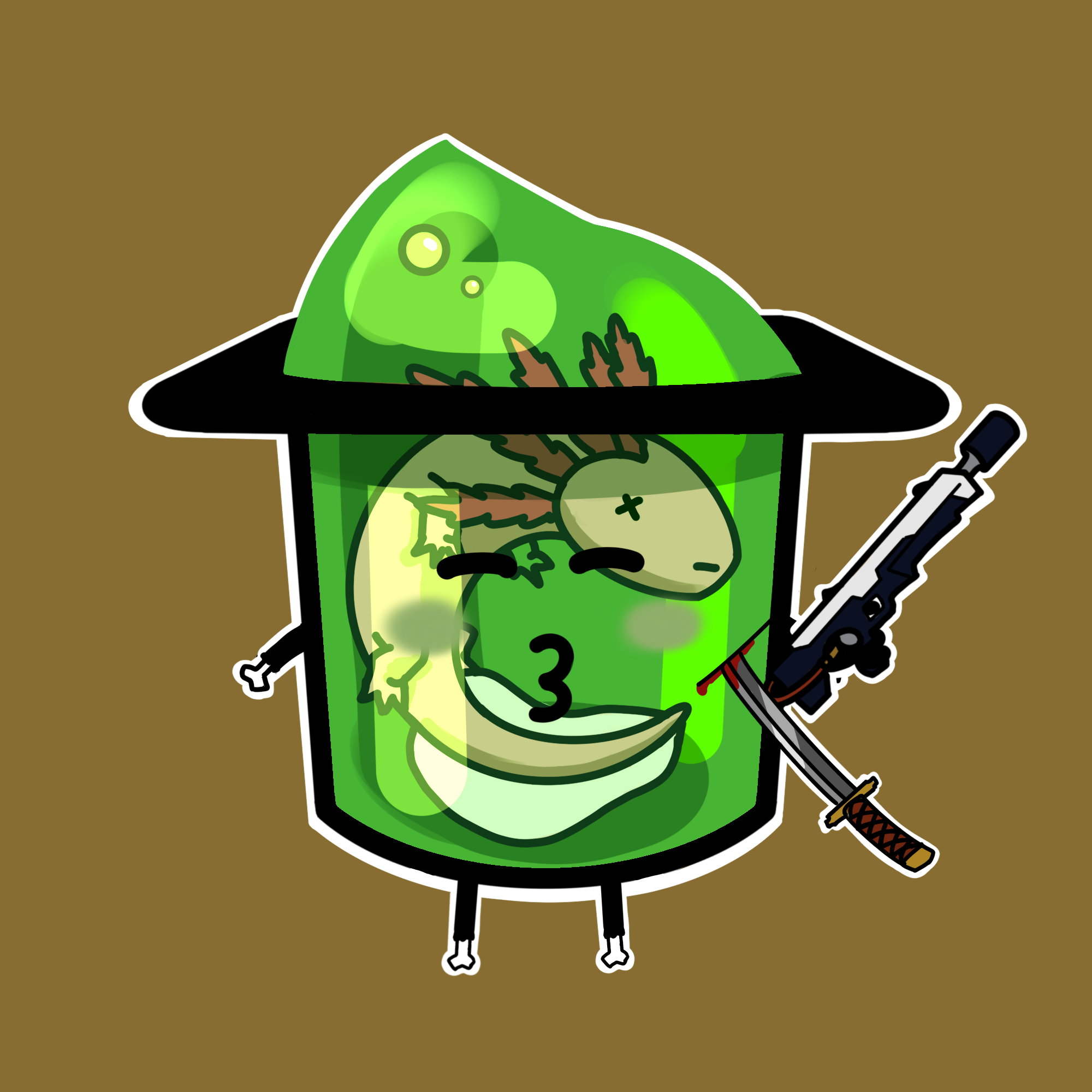 ZombiePuddin #879 NFT on Algorand