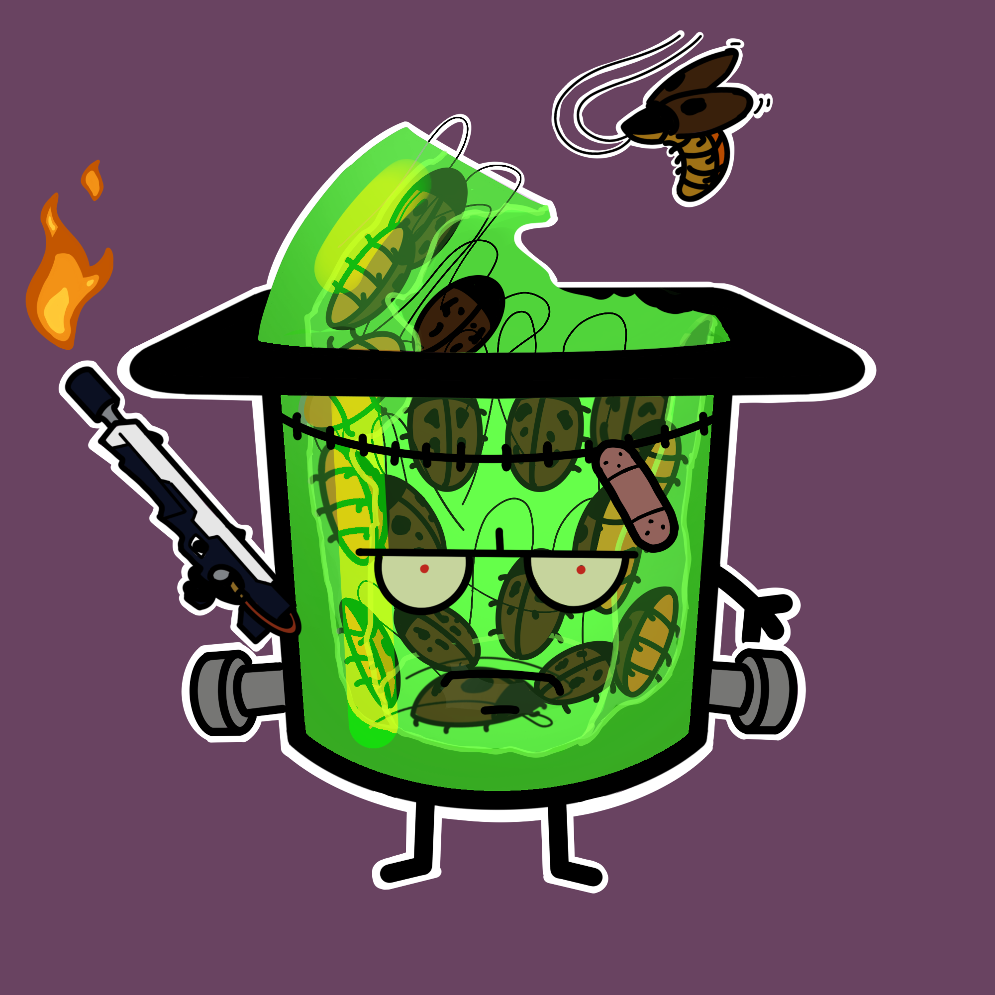 ZombiePuddin #884 NFT on Algorand