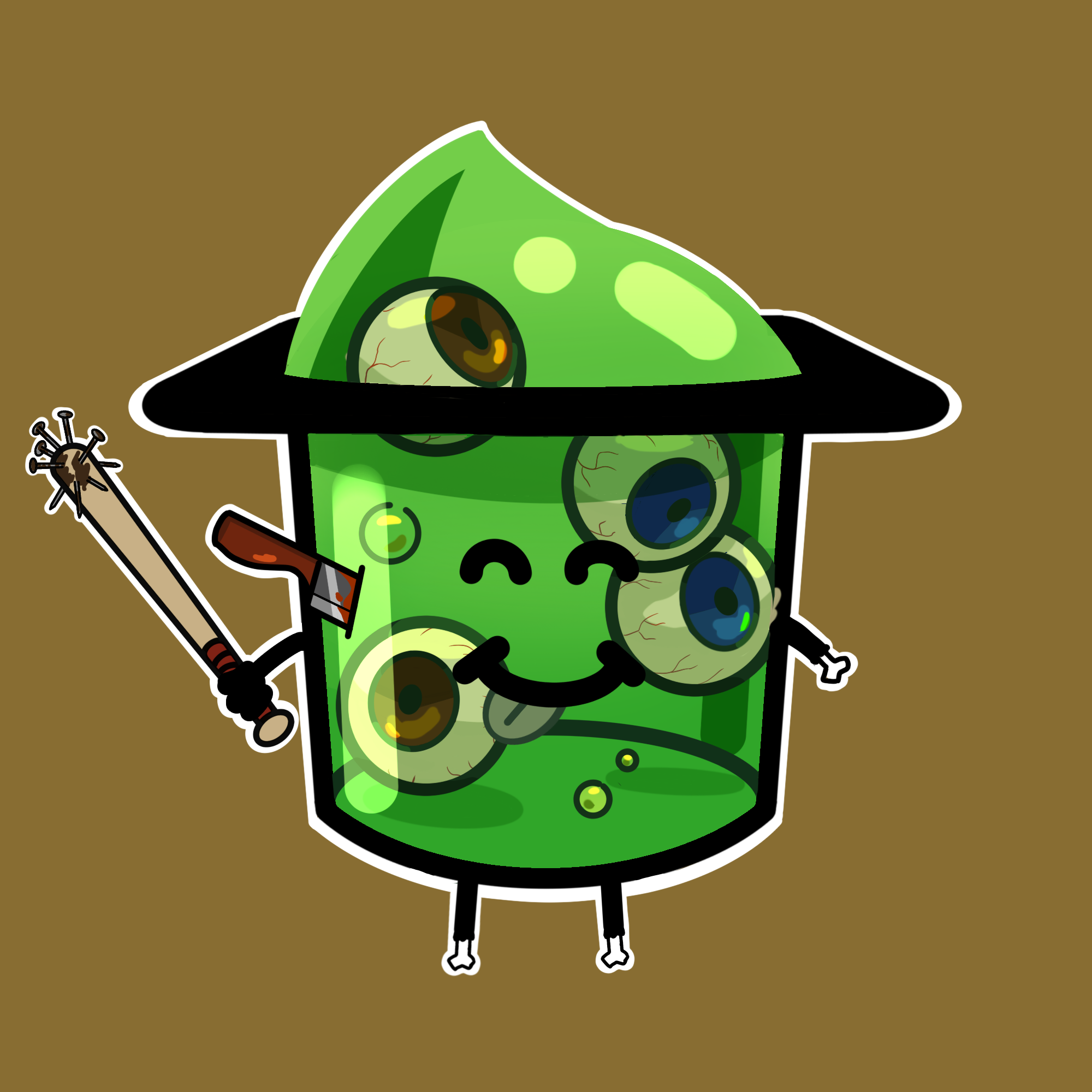 ZombiePuddin #888 NFT on Algorand