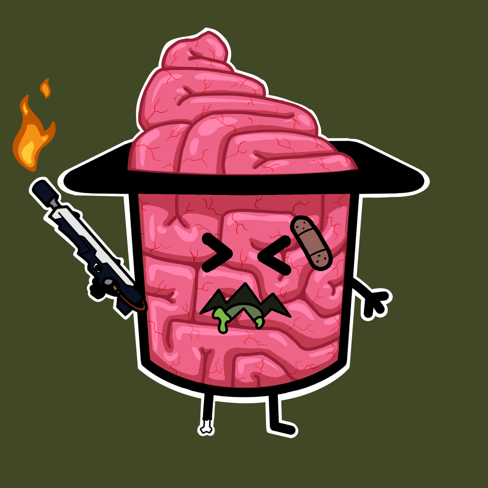 ZombiePuddin #909 NFT on Algorand