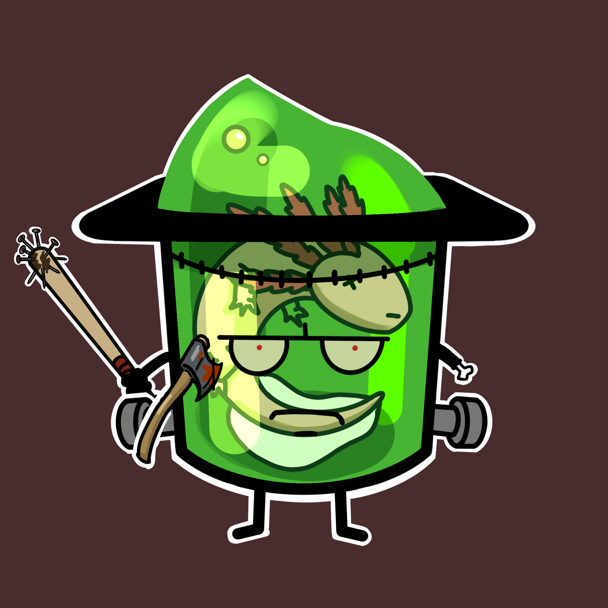 ZombiePuddin #910 NFT on Algorand