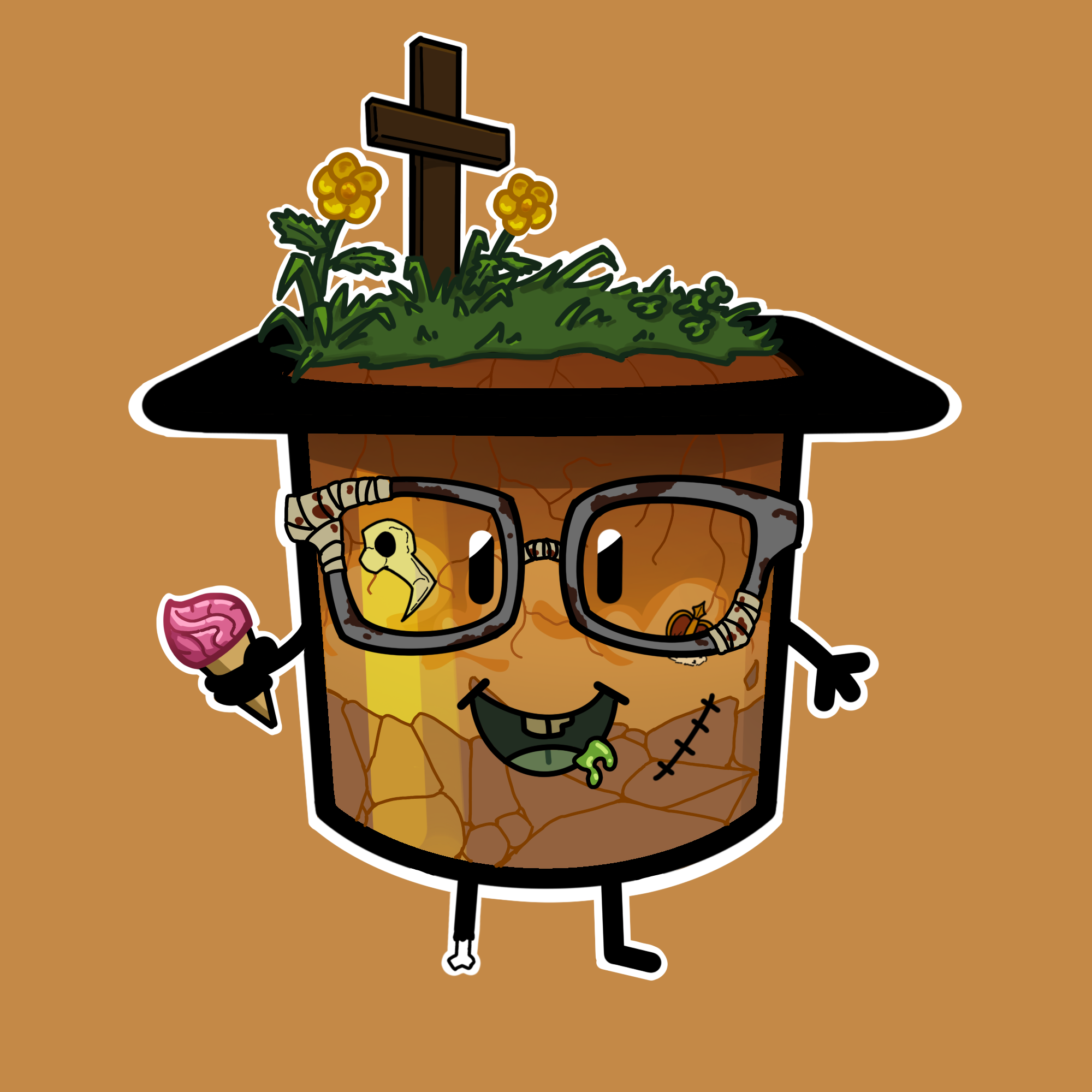 ZombiePuddin #918 NFT on Algorand