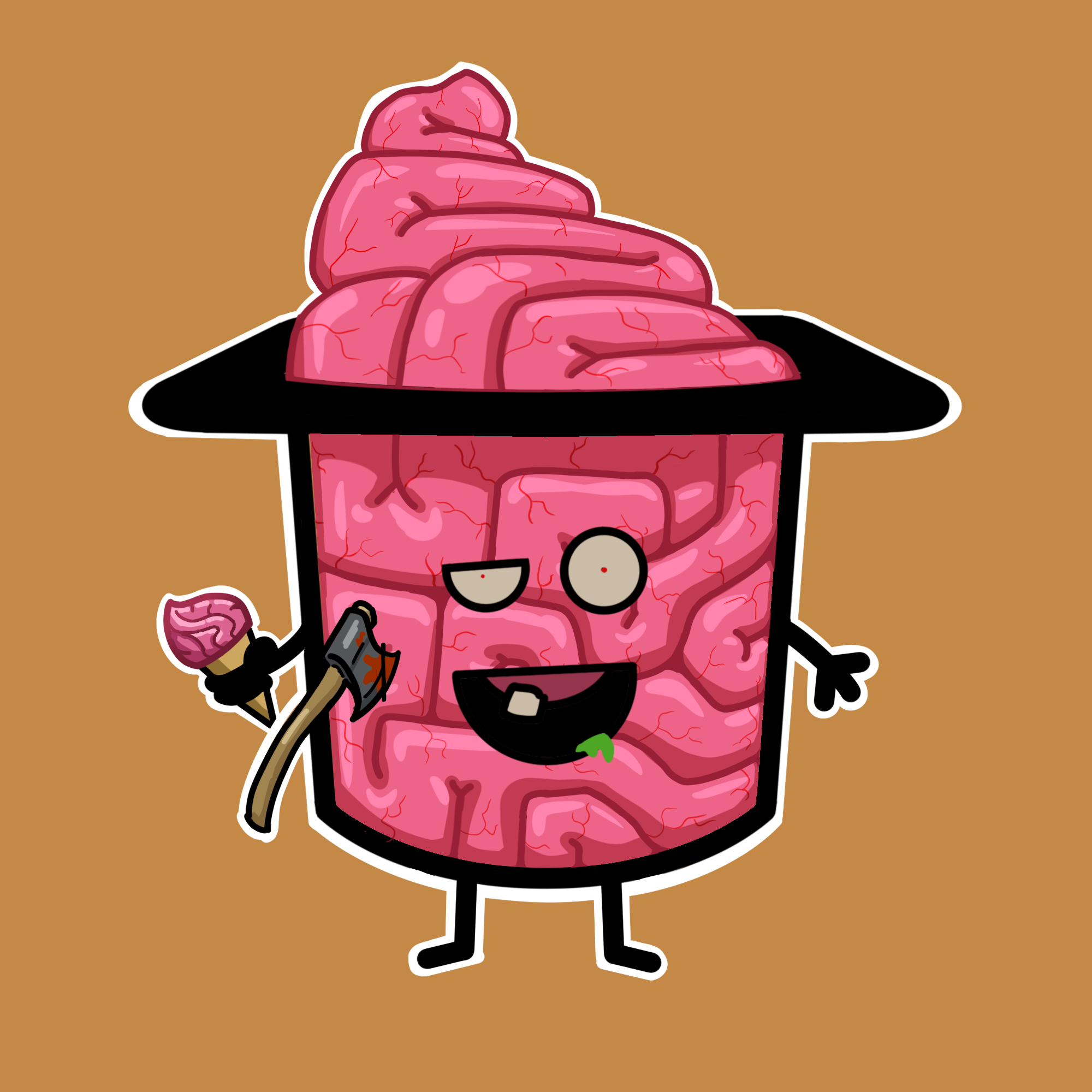 ZombiePuddin #933 NFT on Algorand